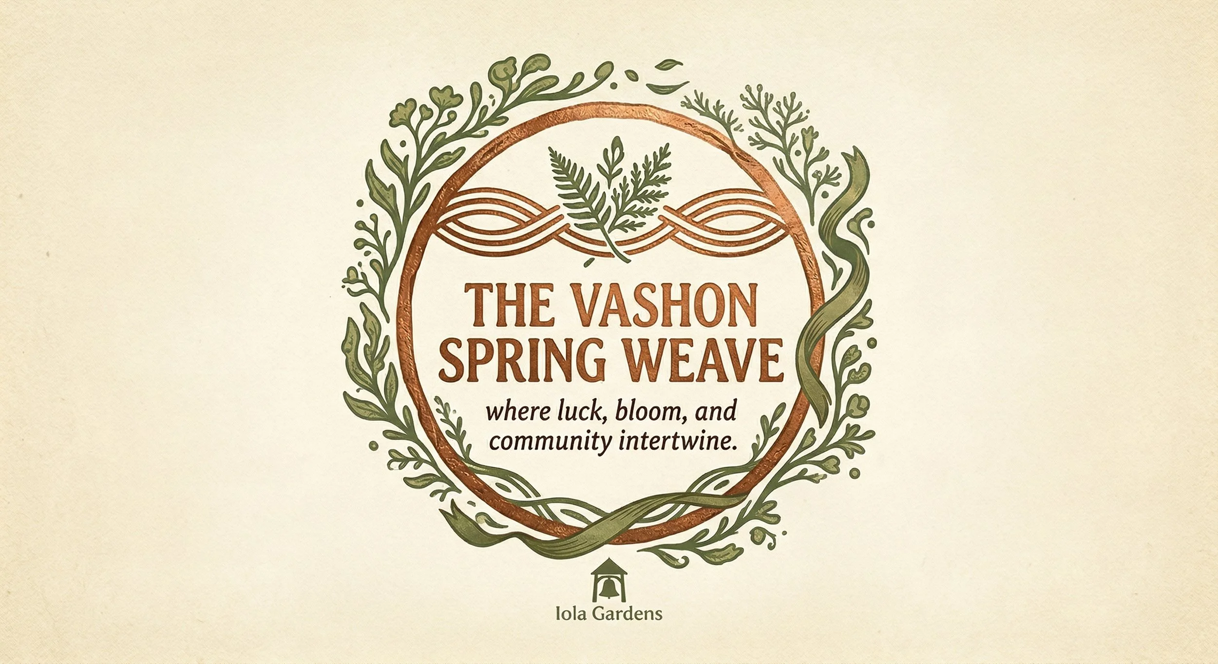 The Vashon Spring weave