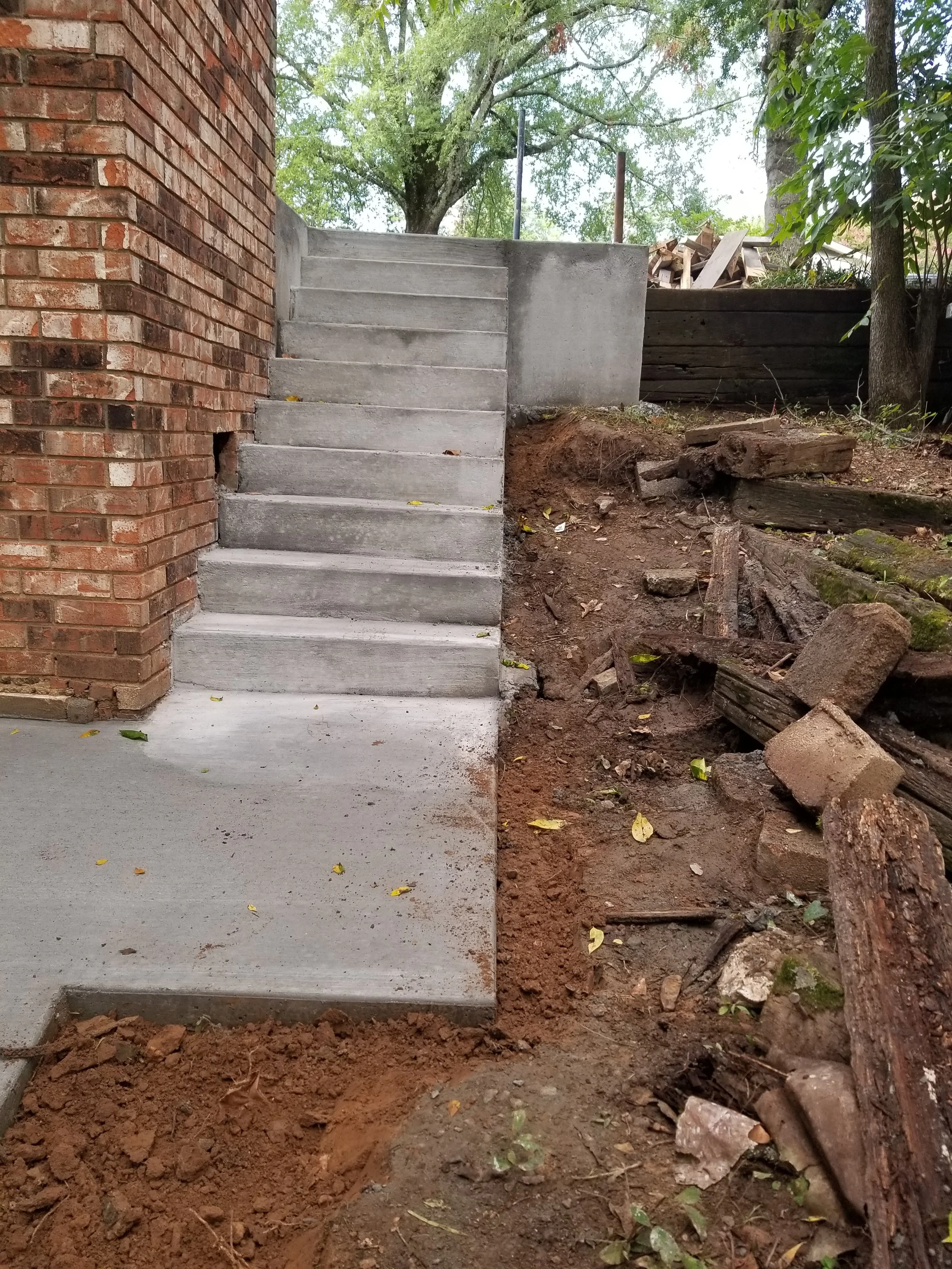 Custom Concrete Steps  II  Concrete Access Solutions