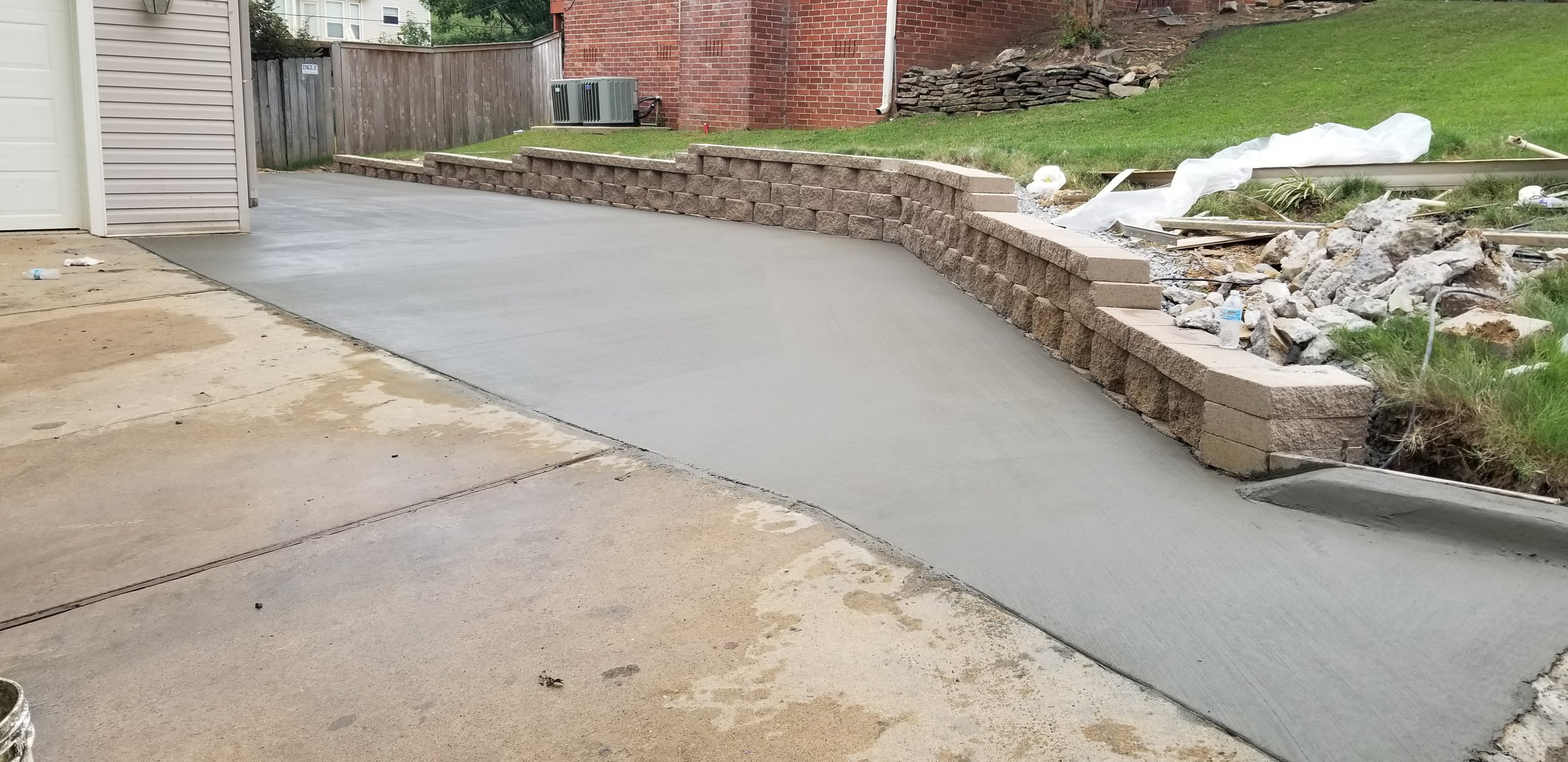 Retaining Wall from Concrete Access Solutions