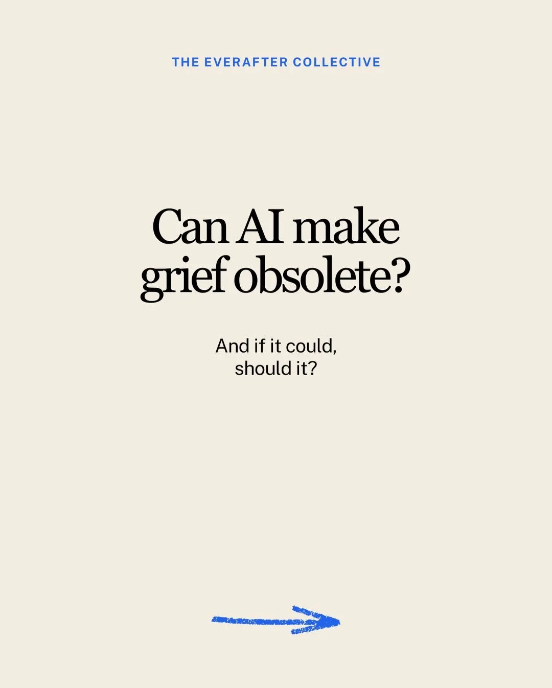 I recently read an article by Charley Burlock in @theatlantic about companies creating AI versions of people who have died. Chatbots trained on their voice, messages, and memories so you can keep talking to them.

I&rsquo;ll be honest. It shook me.
N