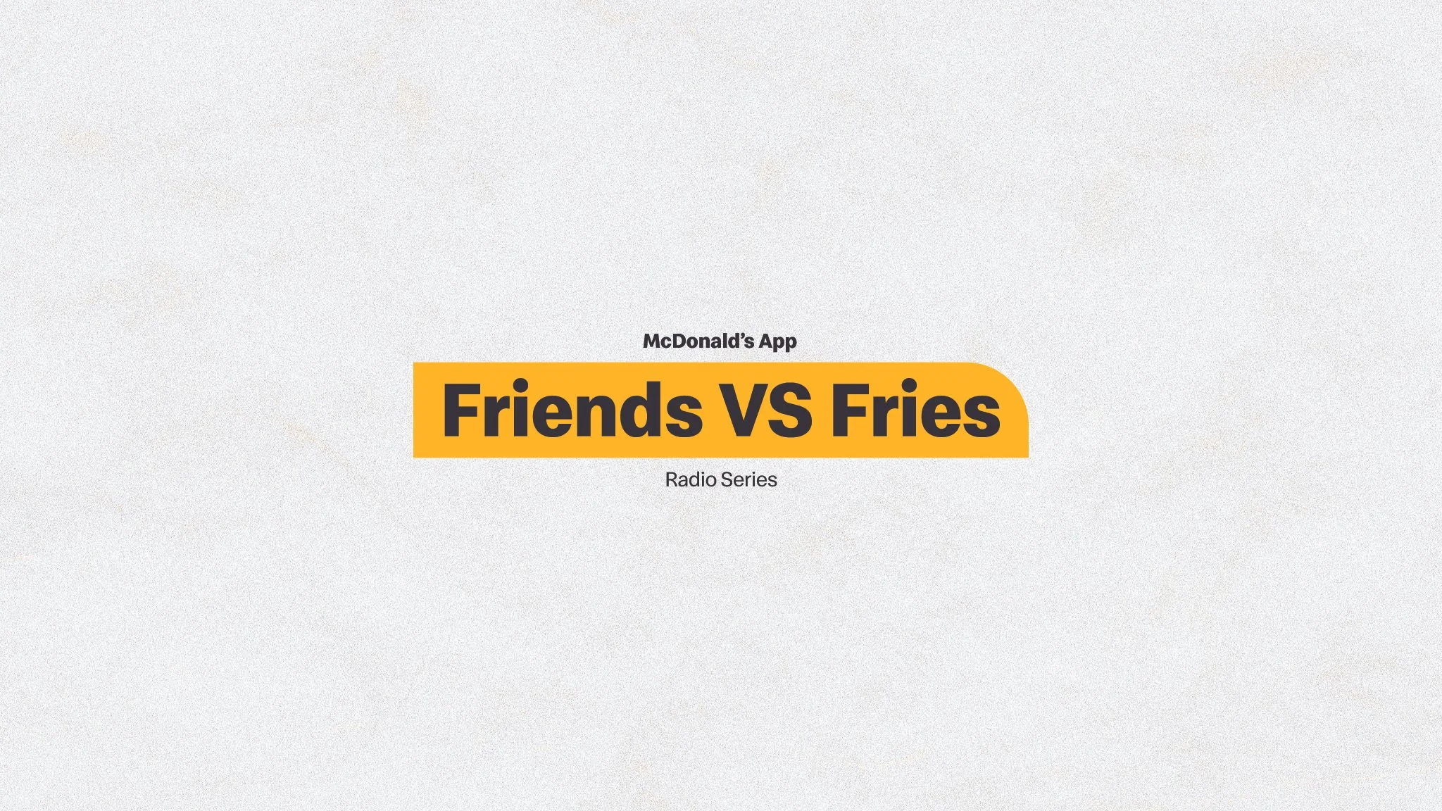 Trishia Vilarmino | McDonald's App Friends VS Fries