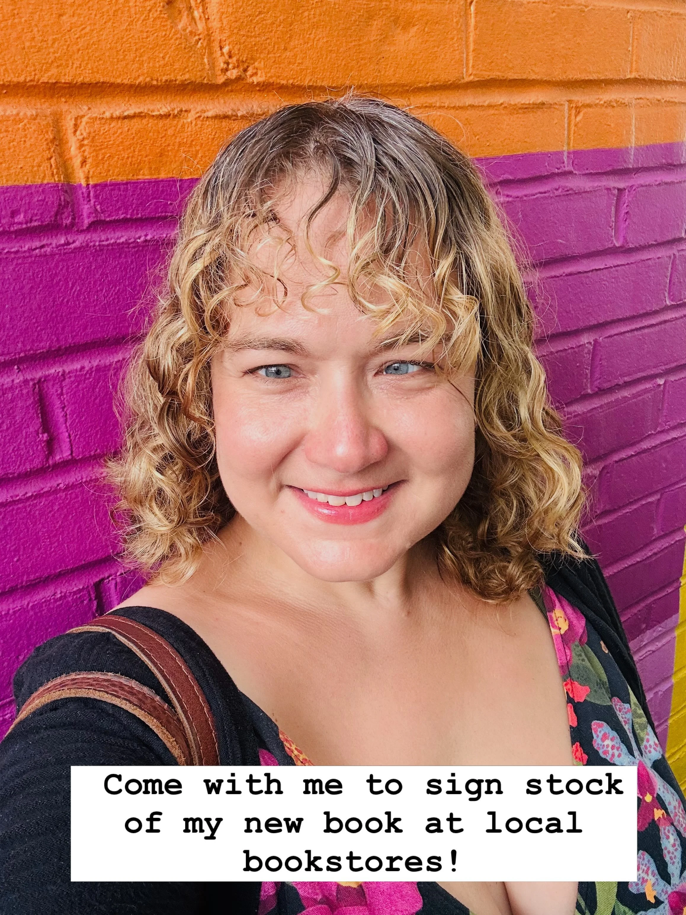 Come with me to sign stock of my new book, THE HARROW HOME FOR WAYWARD GIRLS, during release week! I love meeting (or catching up with) my local booksellers. #shopindie
