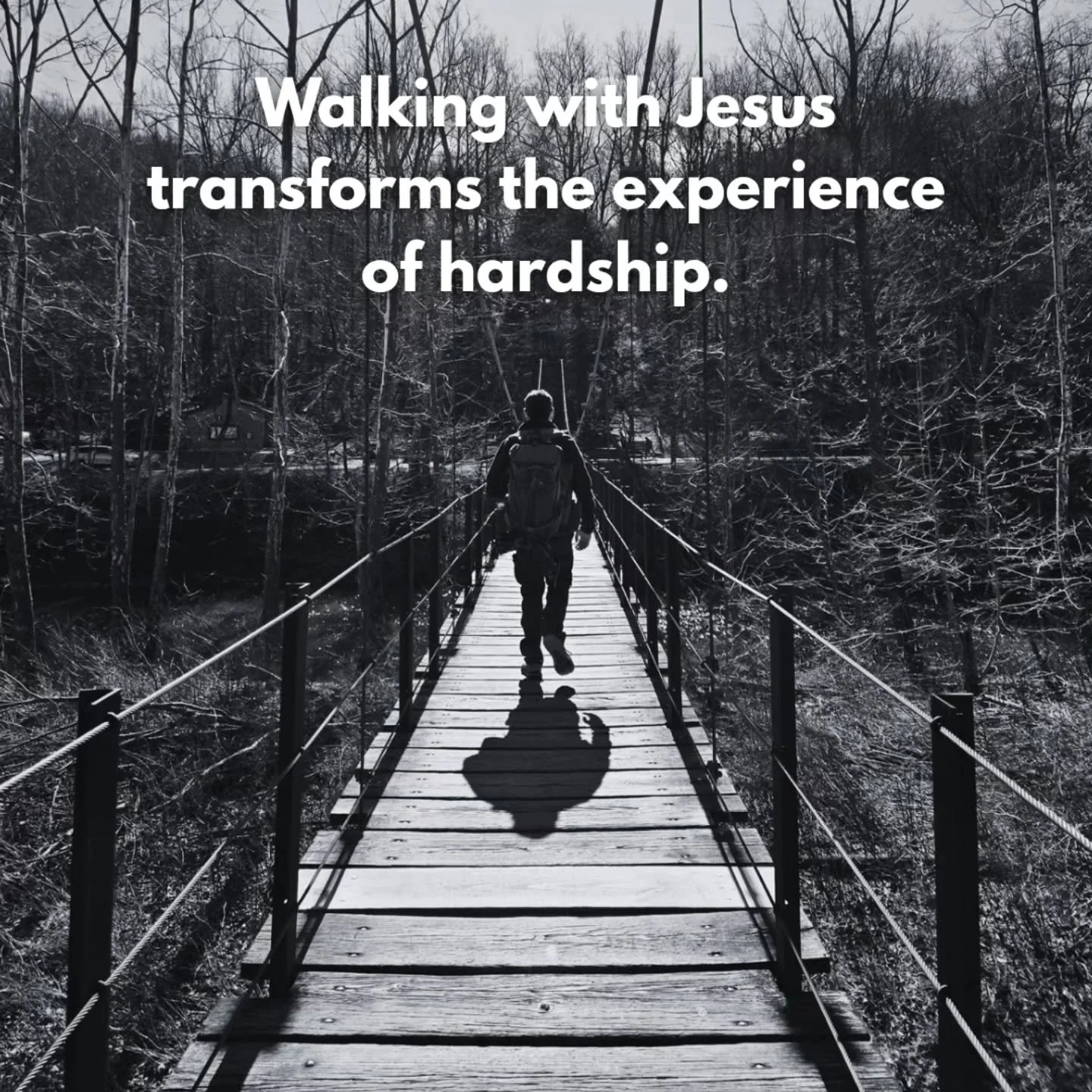 "His yoke is easy, not because life becomes effortless, but because walking with Jesus transforms the experience of hardship."
.
.
.
.
#yoke #transformation #quoteslife #bibletime #hispromise