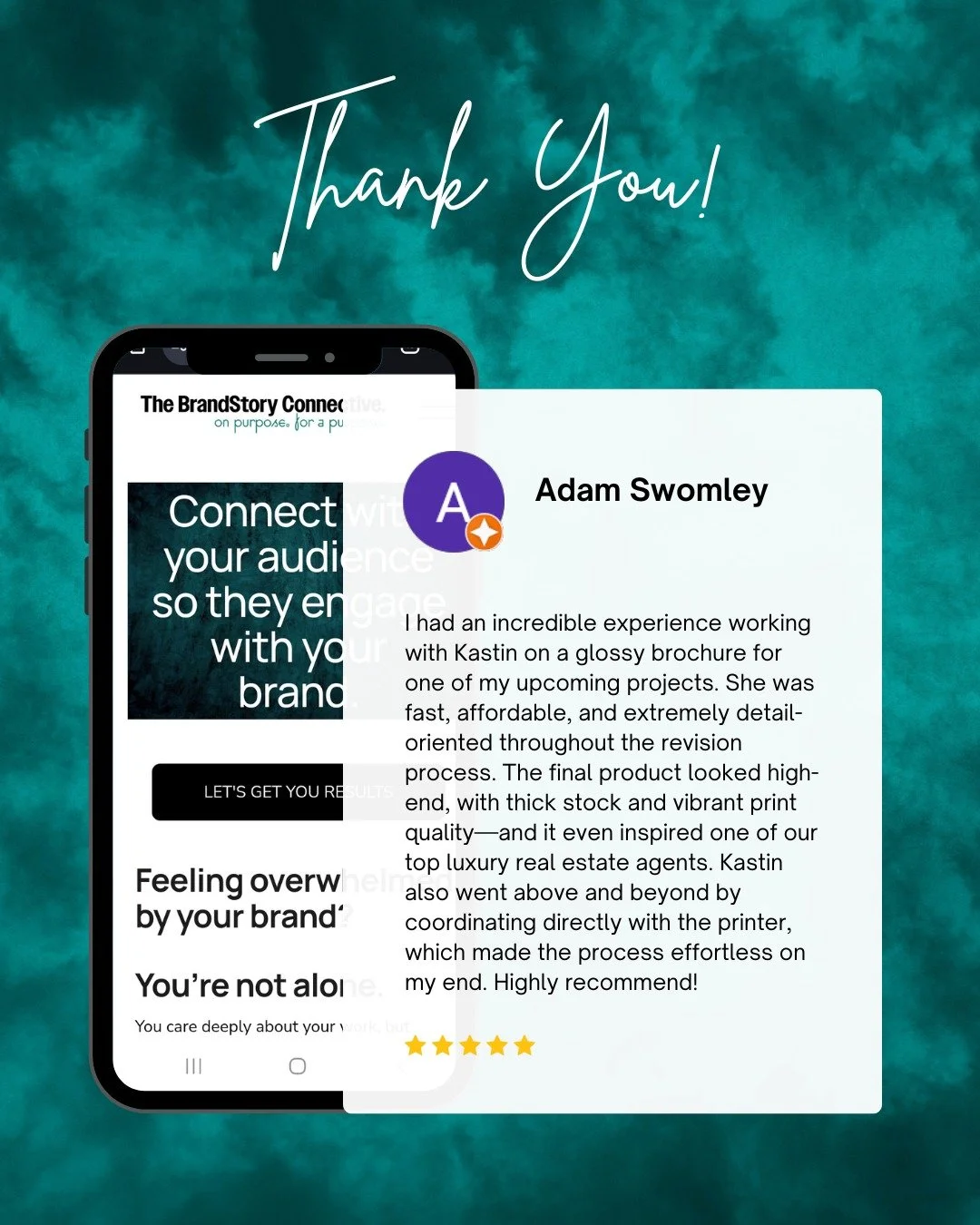 When strategy, design, and execution come together, the result should feel easy and look high-end. So grateful for this feedback and the opportunity to support meaningful projects.