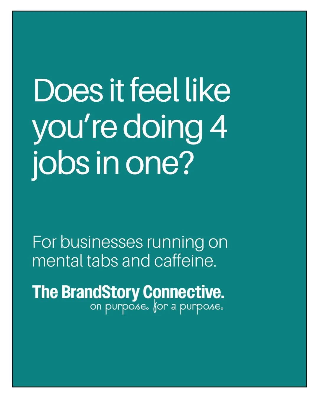 I think a lot of business owners are carrying four jobs at once: 

CEO. 
Operations manager. 
Marketing department. 
Emotional support system for everyone else. 

At some point, everything starts living in your head all the time - the decisions, foll