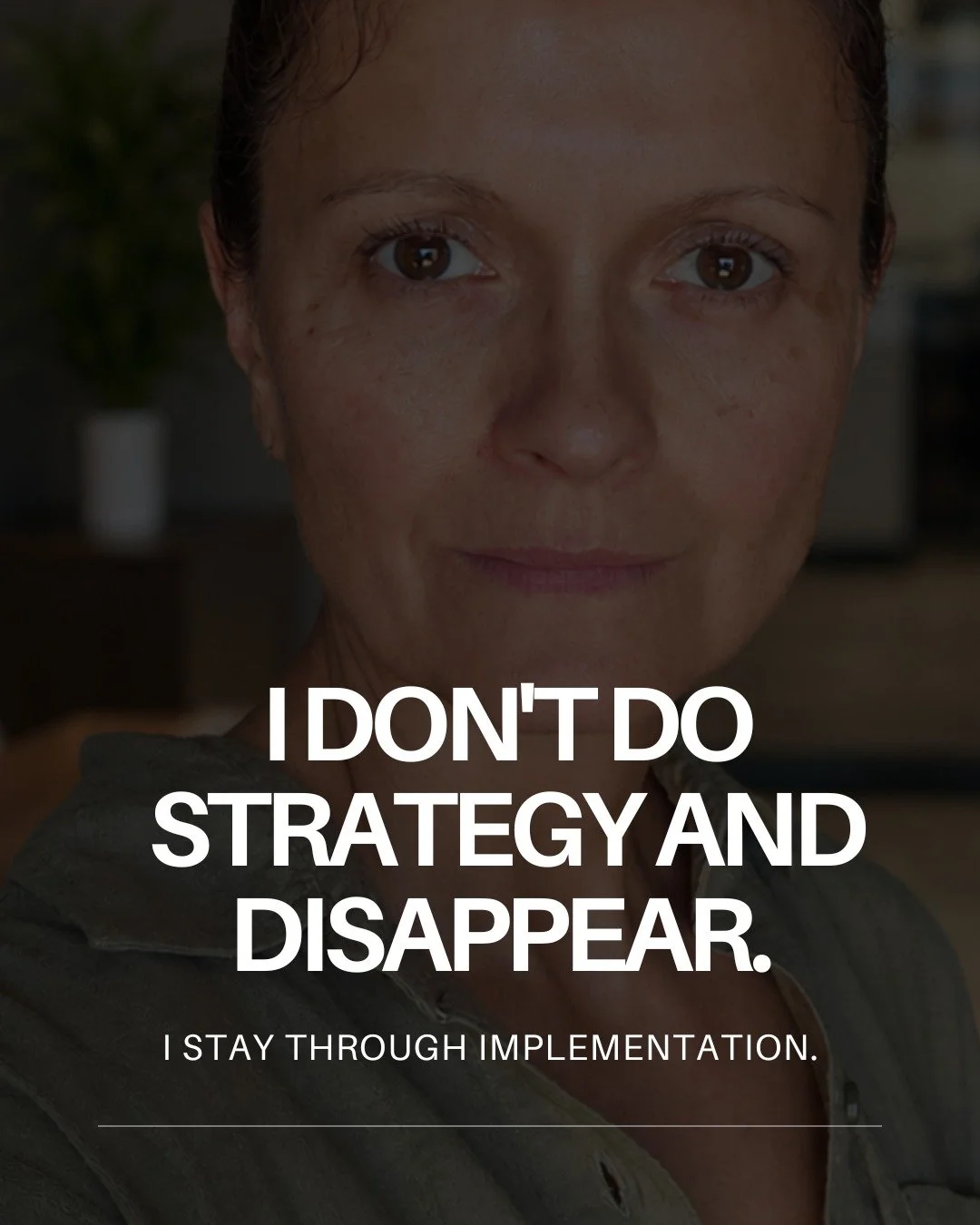 A plan nobody helps you execute doesn't stay a plan for long. It becomes the document you scroll past every few months and feel a little worse about each time. Strategy without support isn't a deliverable.  It's a really nice-looking regret.