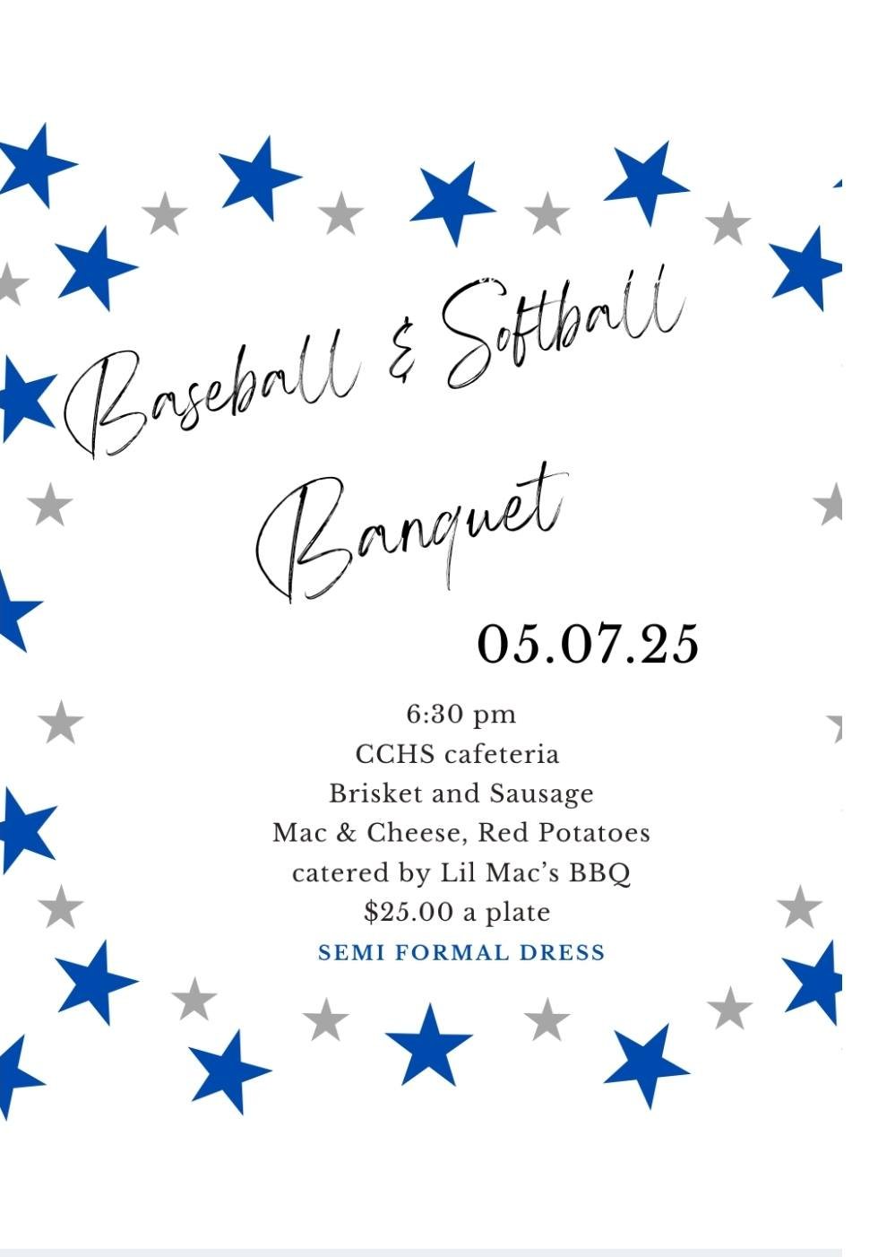 2026 Baseball & Softball Sports Banquet