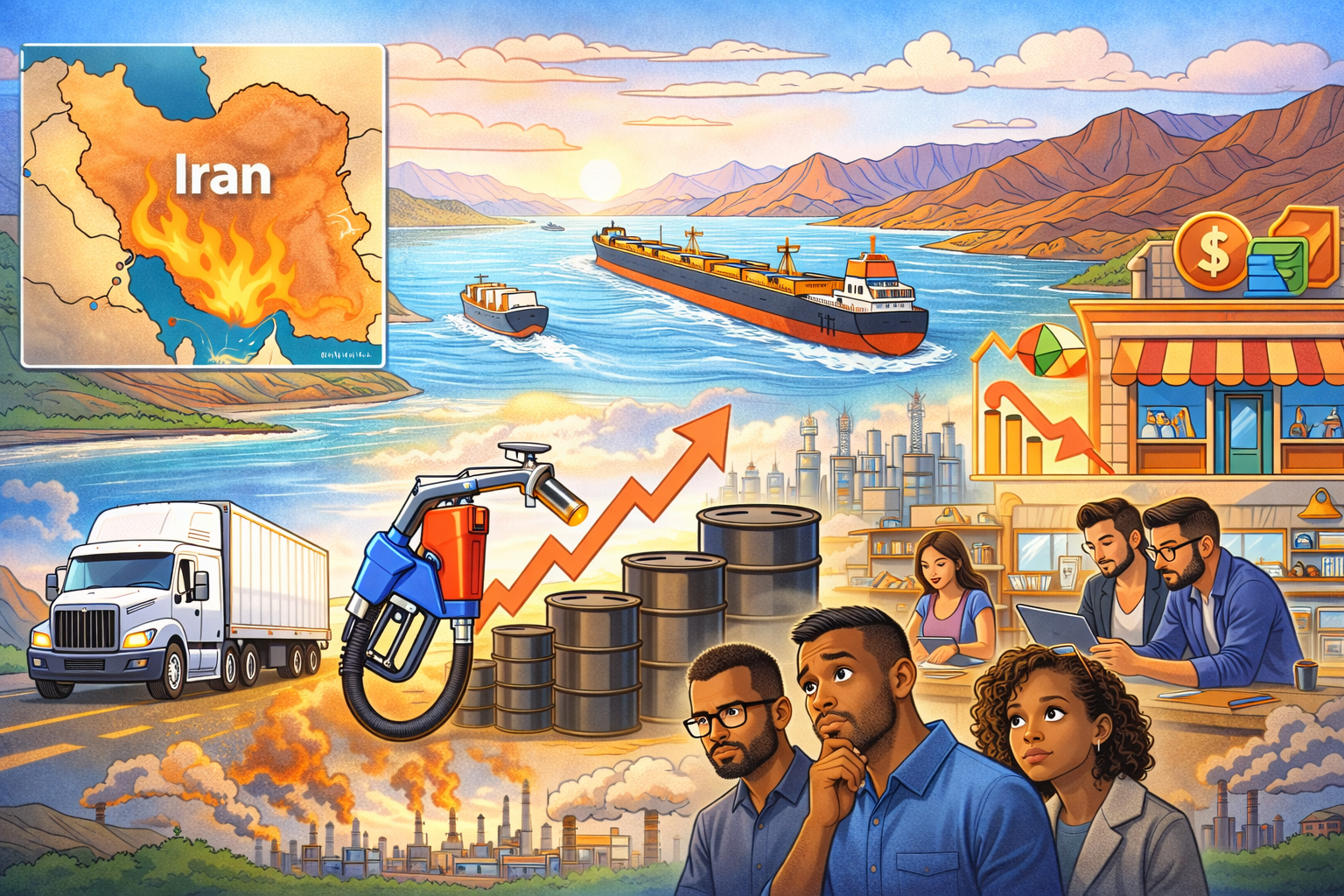 Economic Ripple Effects: How Global Energy Disruptions Are Impacting Small Businesses and Underserved Communities