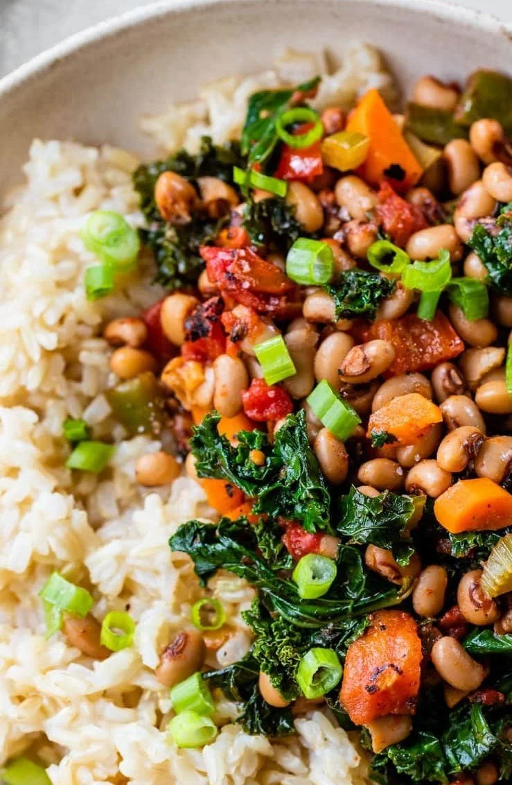 Friday – Three Bean Succotash Bowl 🌱