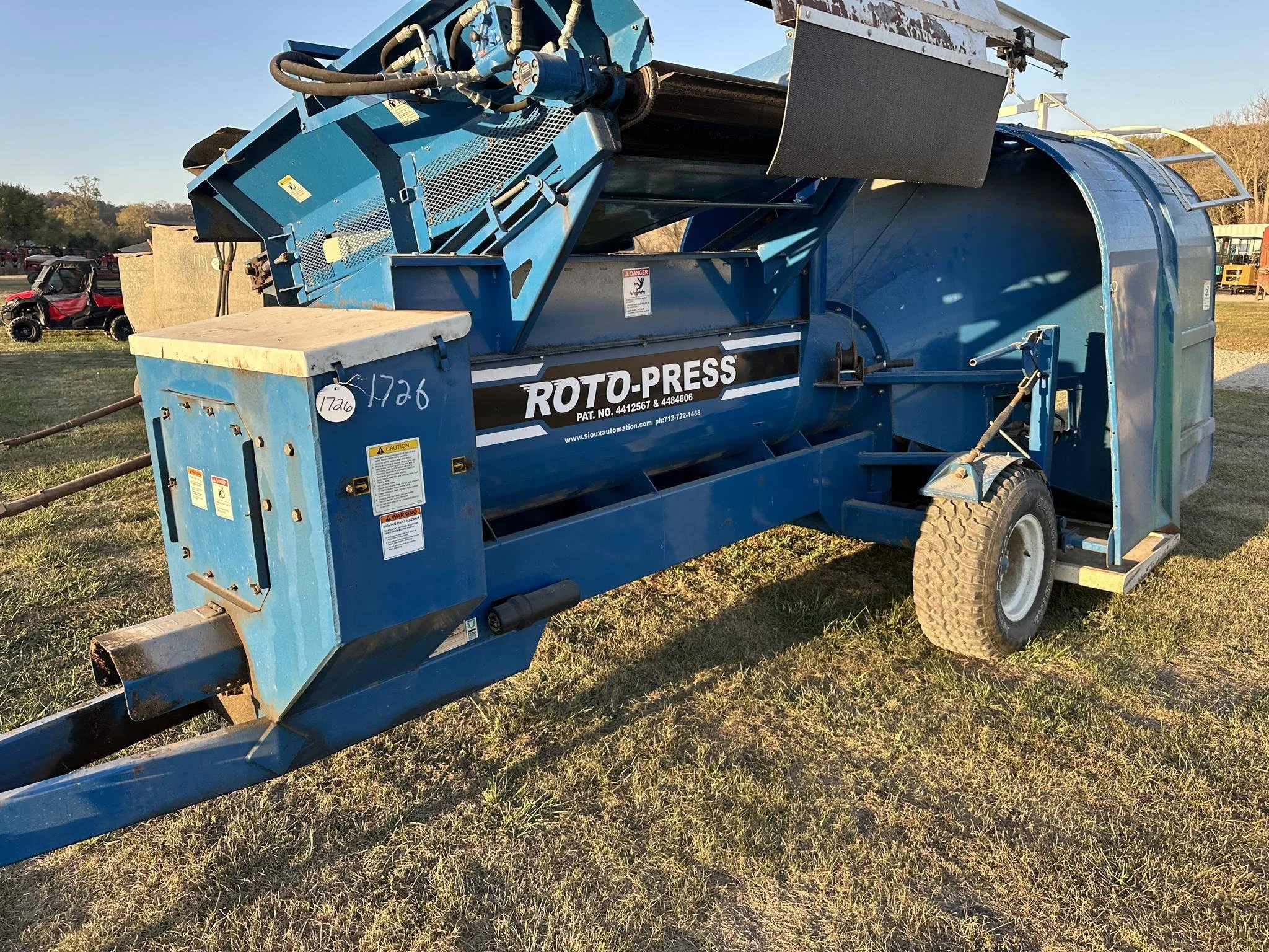 Roto-Press 895 Bagger - 8ft