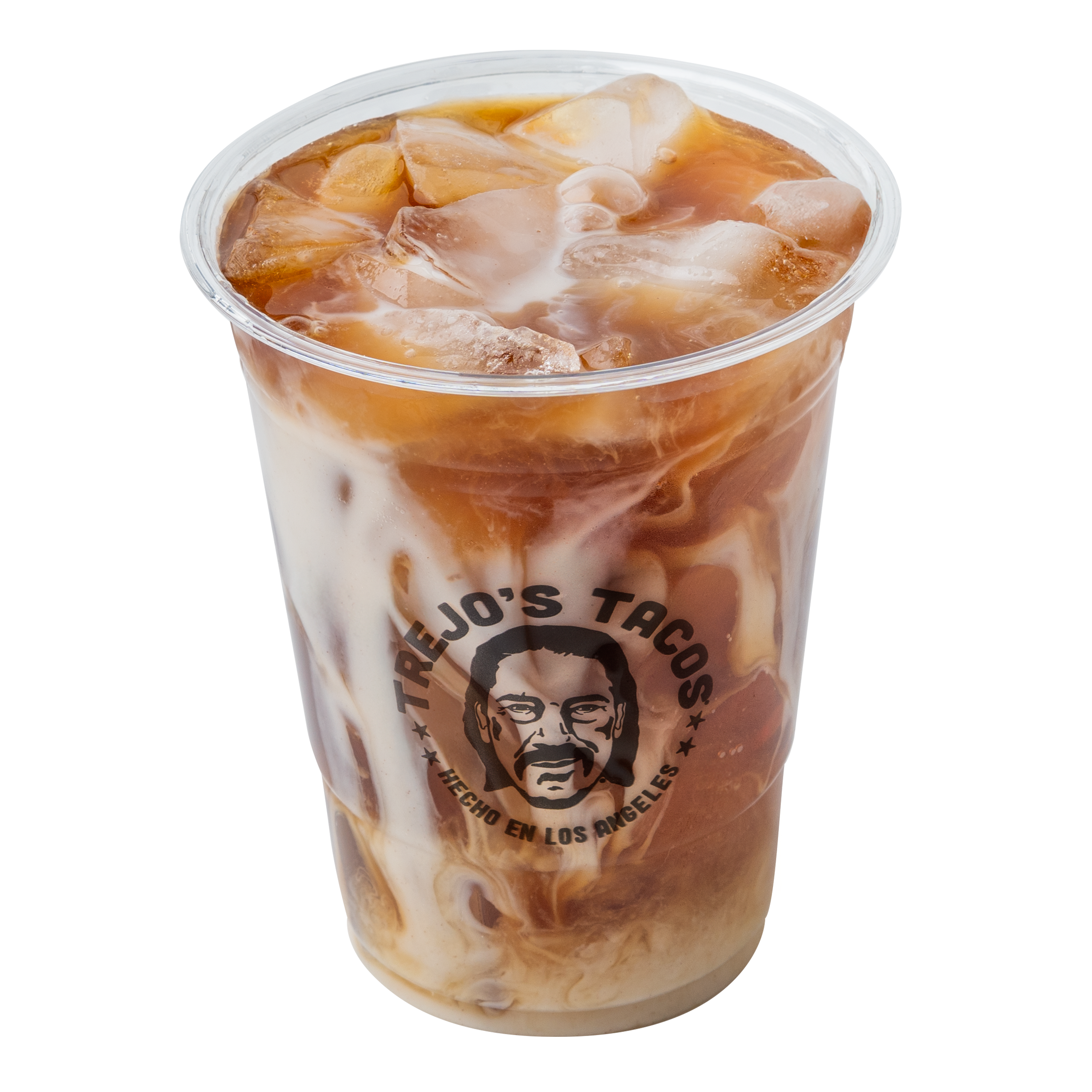 trejos iced cohata house made cold brew date sweetened horchata over ice