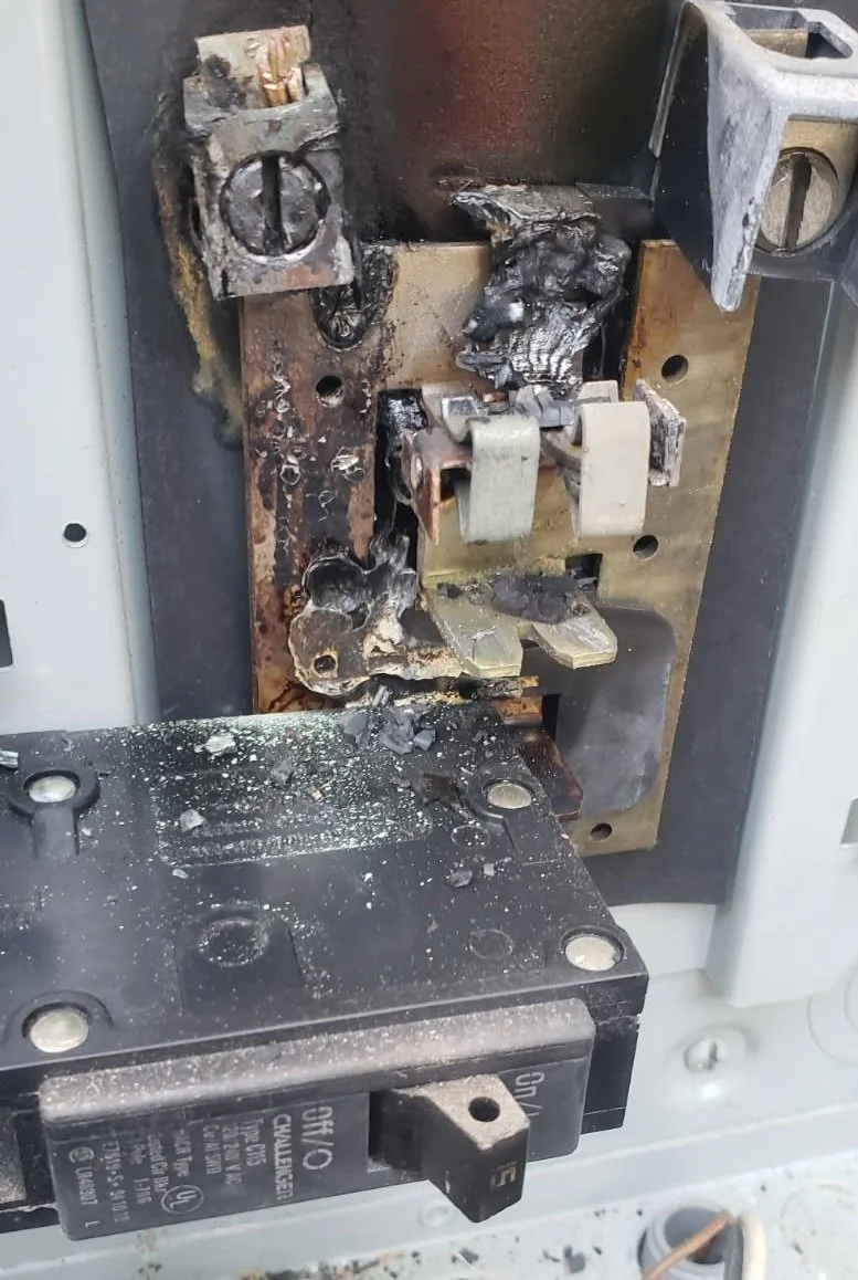 Melted Pool Panel Breakers