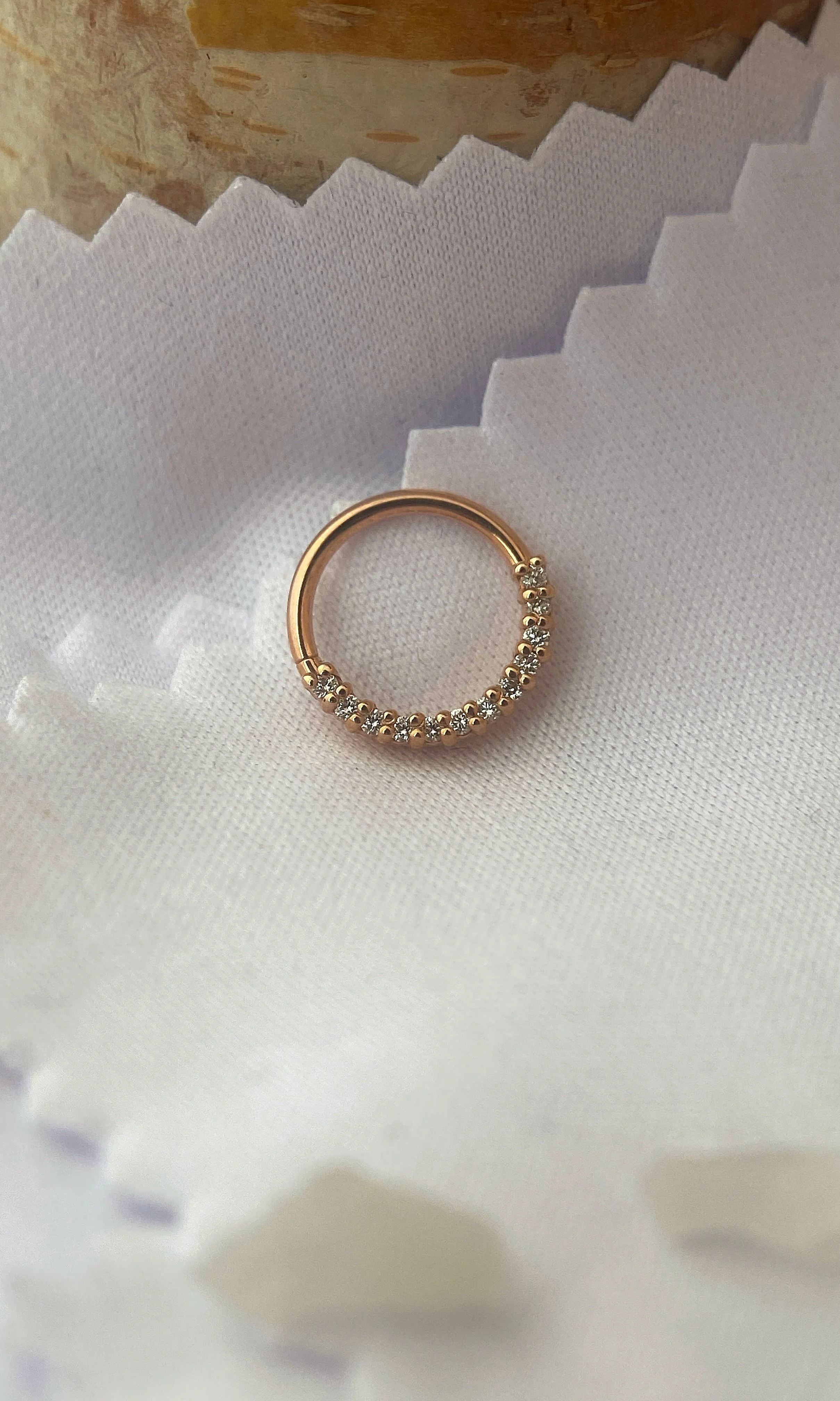 BVLA 14k Gold Gem Oaktier