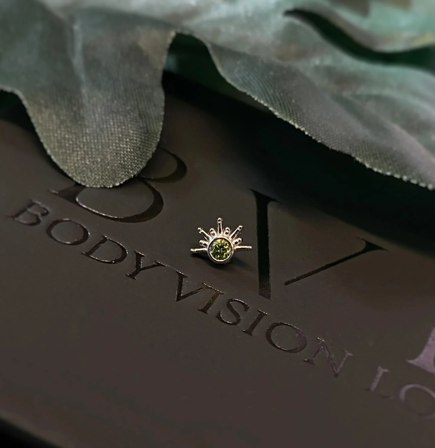 NEW GEMSTONE ALERT! ✨💎

We just received this one of a kind 14k white gold Live To Tell set with an ice green diamond from @bvla, and isn&rsquo;t it just stunning?! 

Come by the studio to check it out before it&rsquo;s gone! 

📸 @straange.lynn 

#