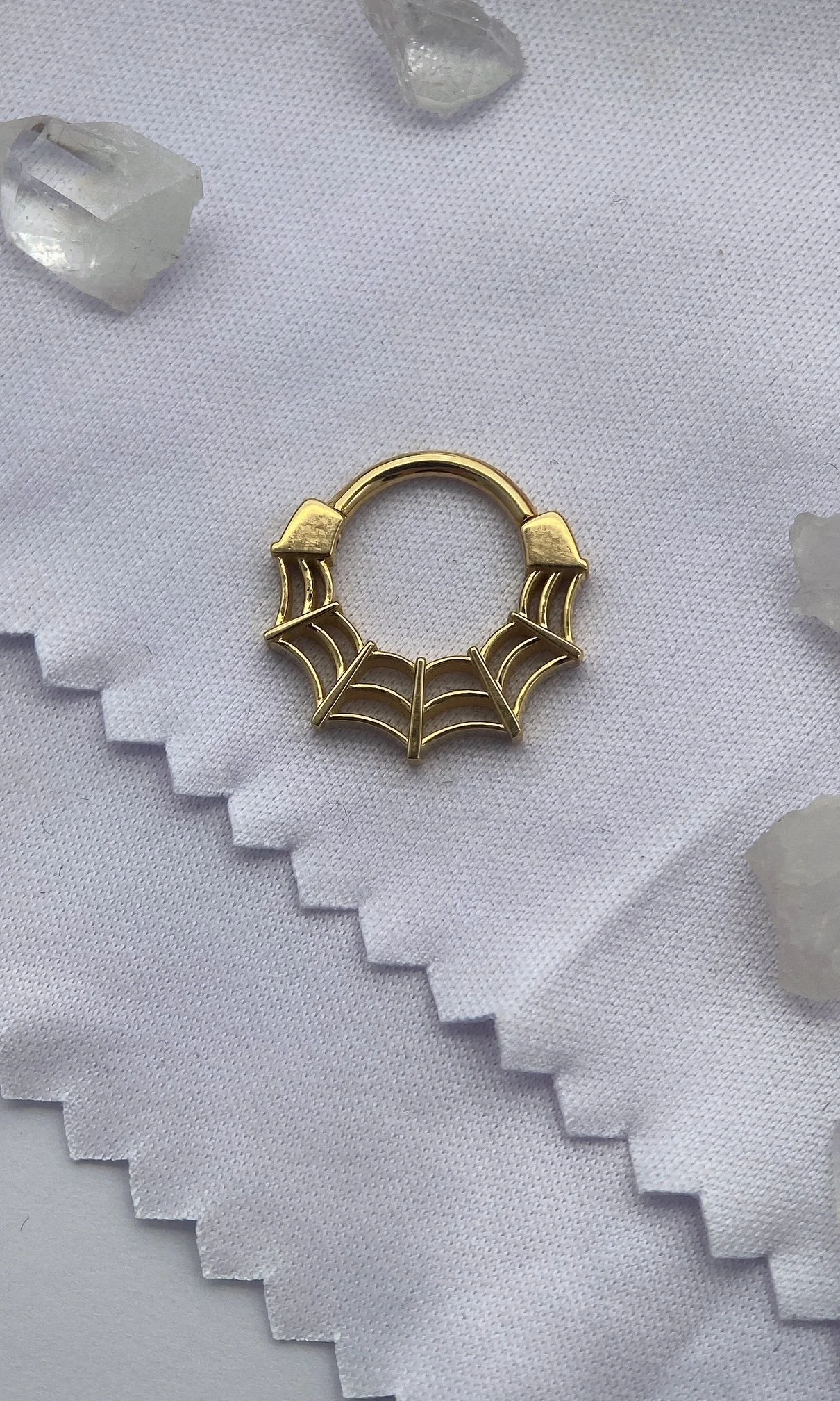 BVLA 14k Gold Charlotte's Web