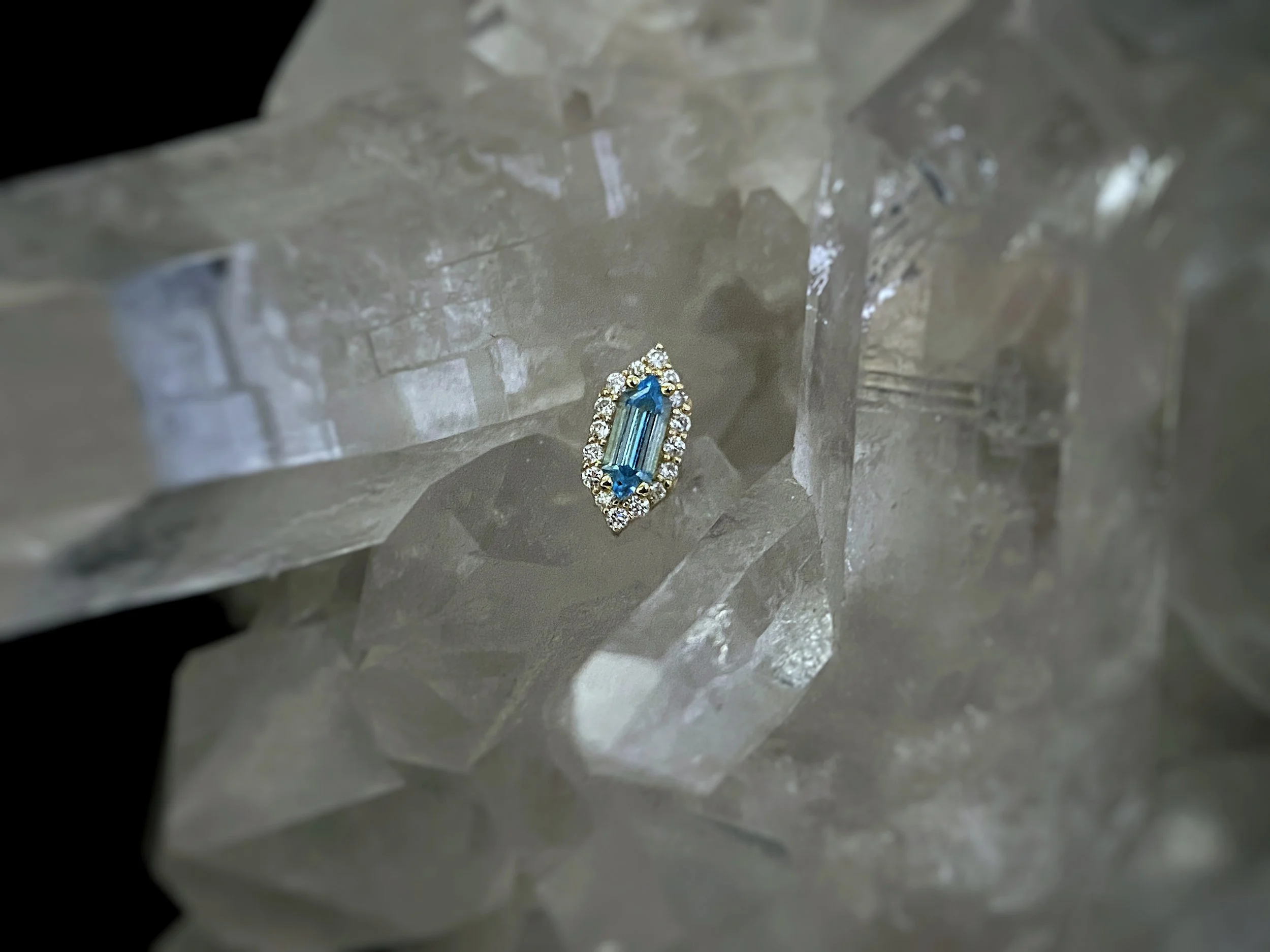 BVLA 14k Yellow Gold Deco Altura