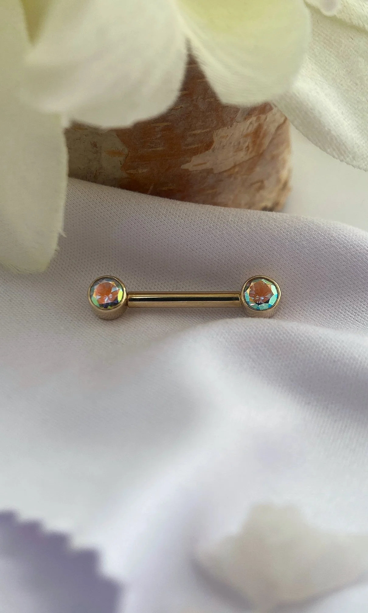 BVLA 14k Gold Bezel Bell