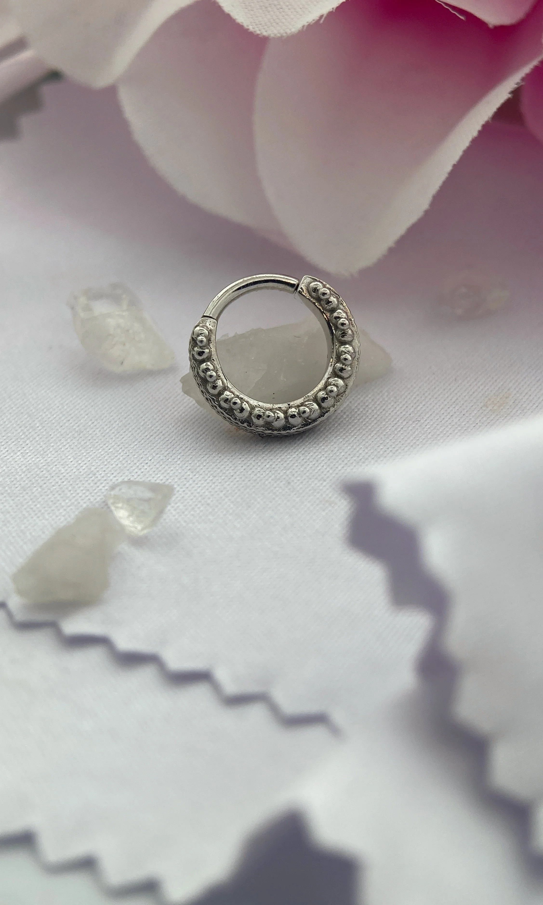 BVLA 14k Gold Luna Hinge Ring