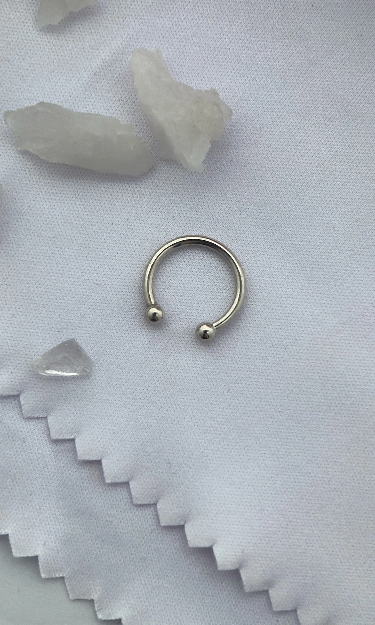 BVLA 14k Gold Circular Barbell
