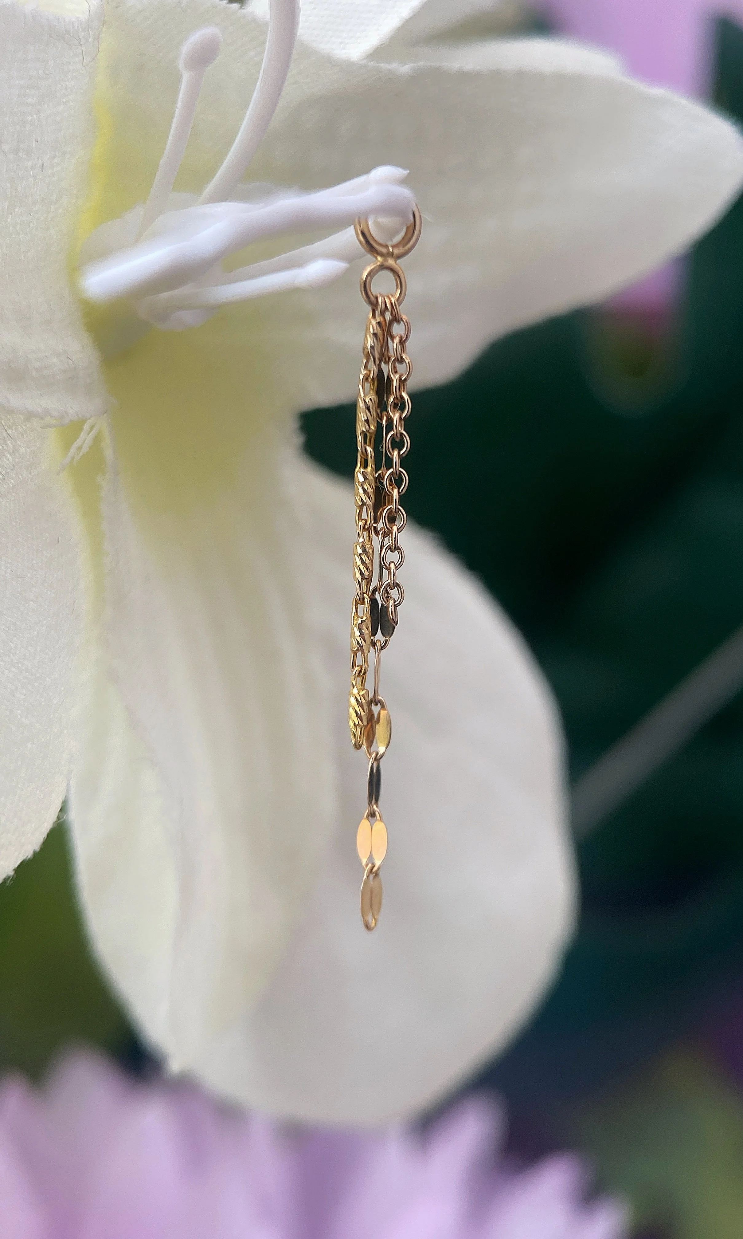 BVLA 14k Gold Cosmos Charm
