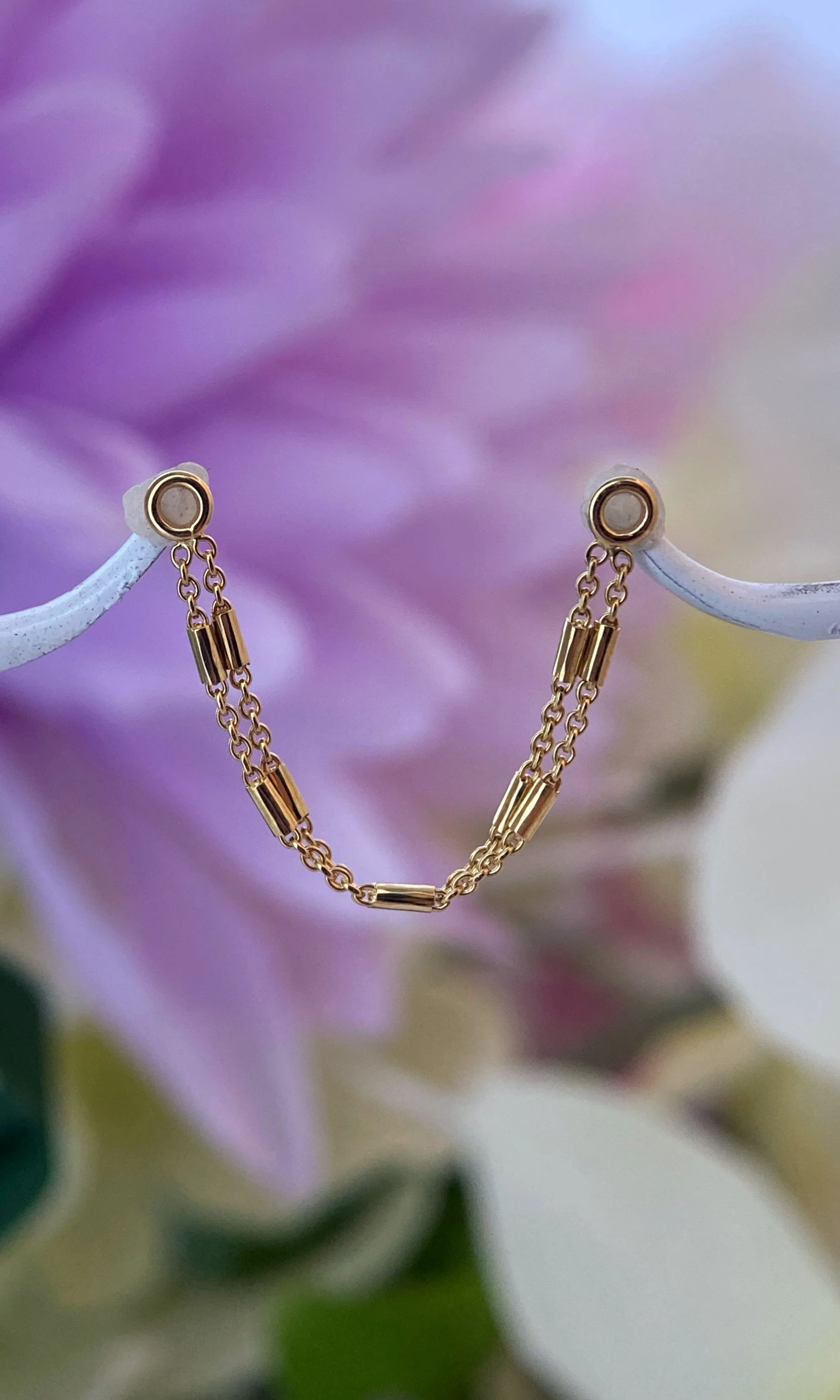 BVLA 14k Gold Ophelia Double Chain