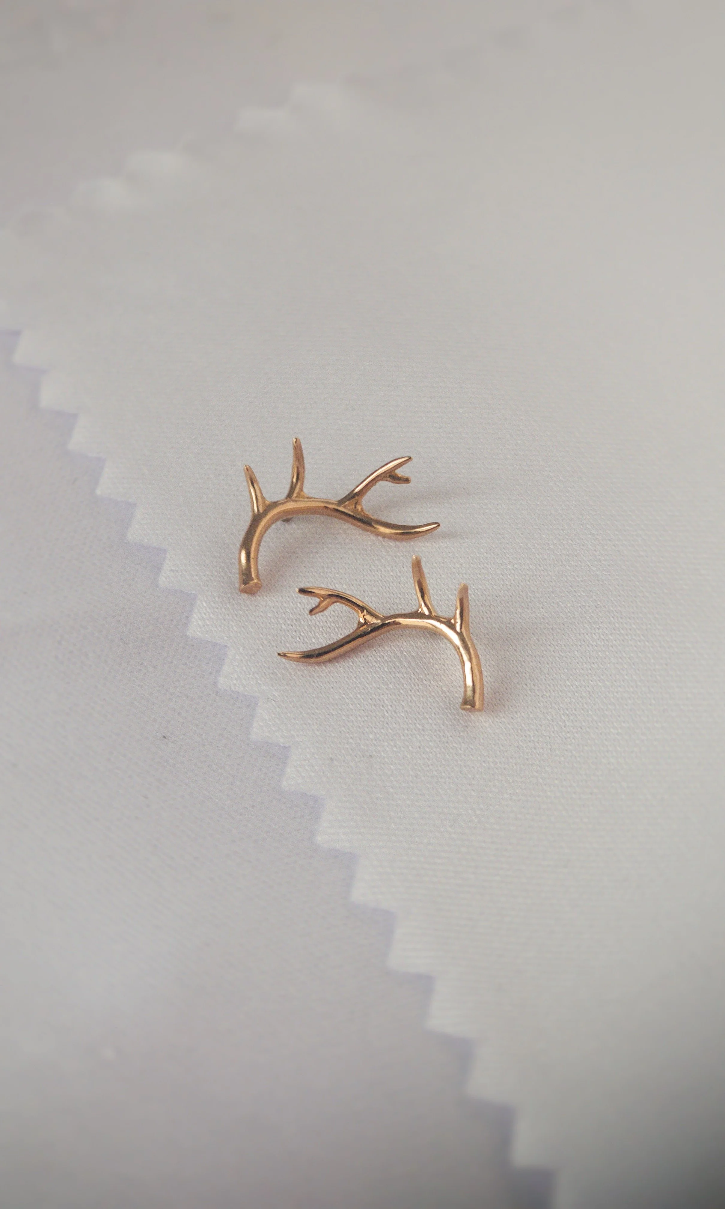 BVLA 14k Gold Antler
