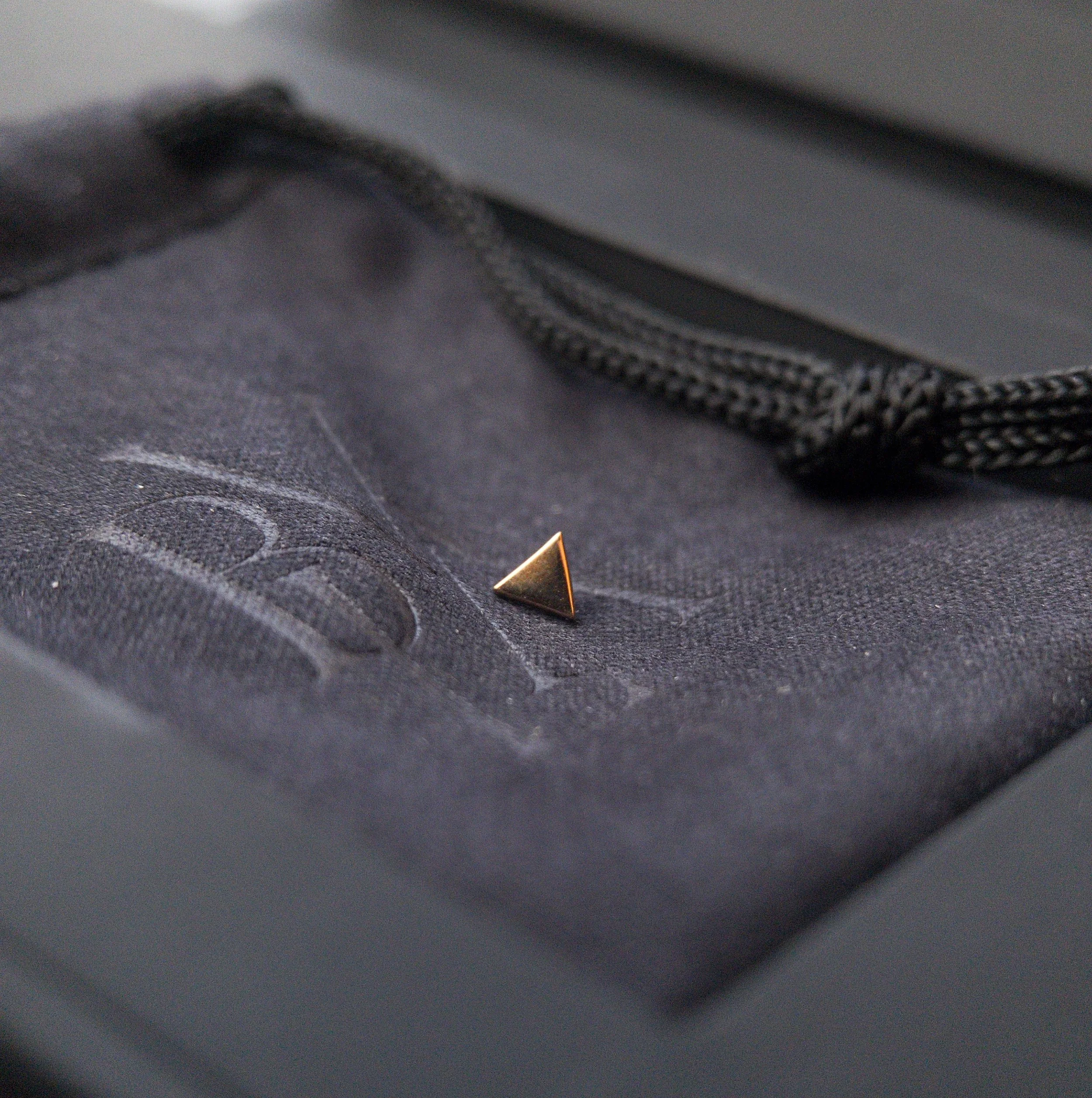 BVLA 14k Gold Triangle