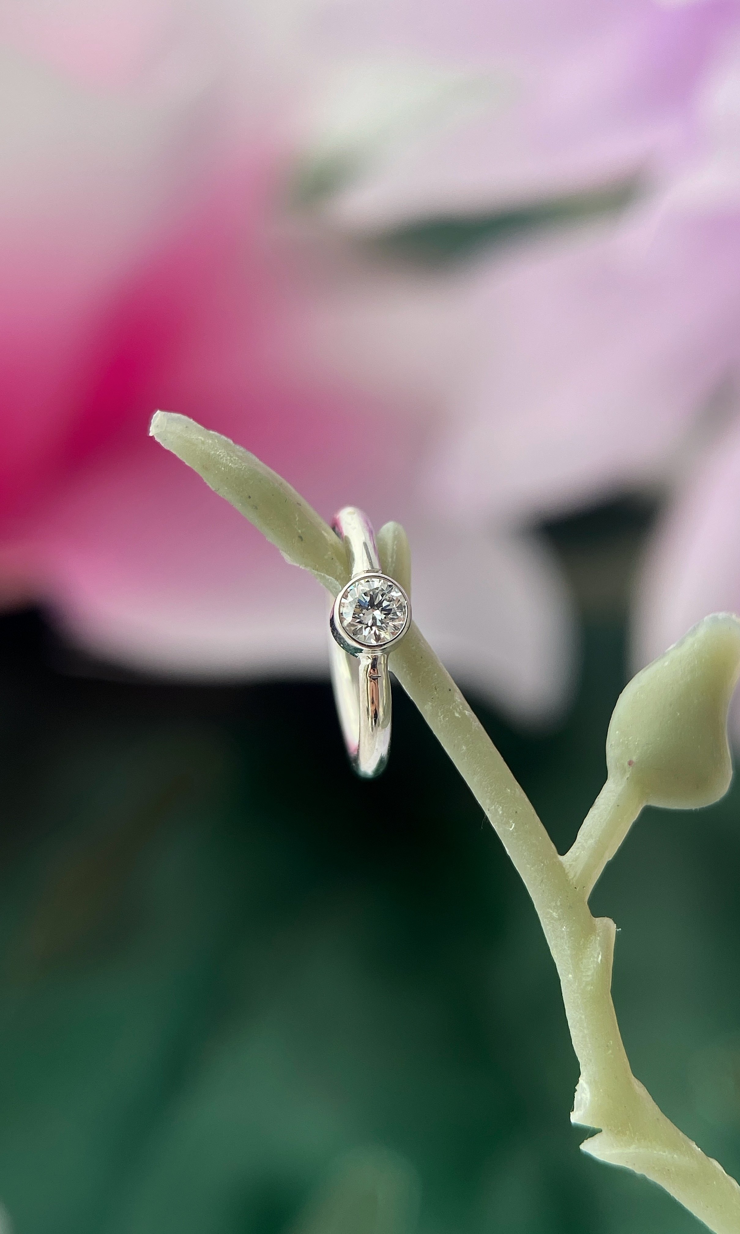 BVLA 14k Gold Bezel Ring