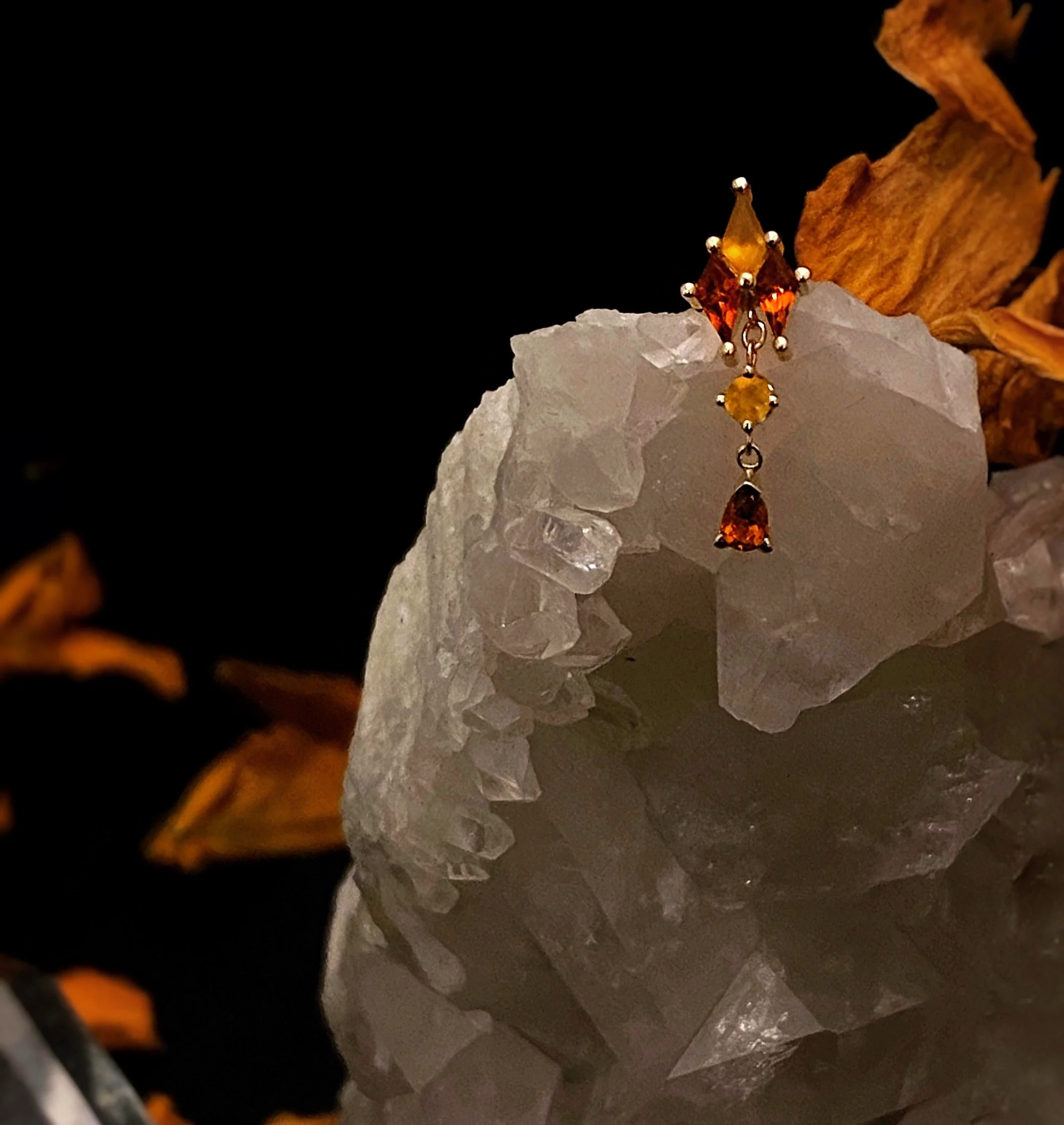 BVLA 14k White Gold Howl