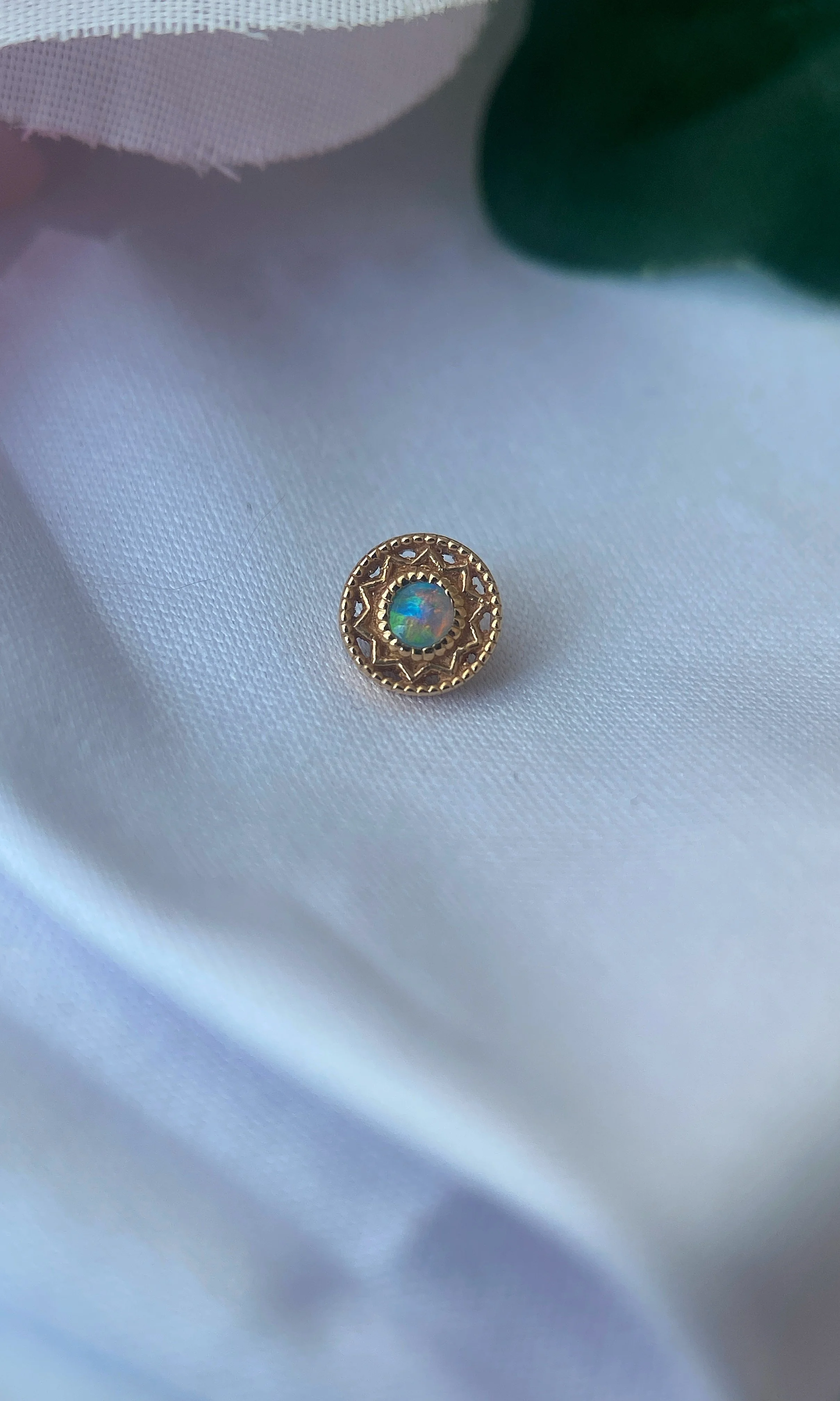 BVLA 14k Gold Bandera