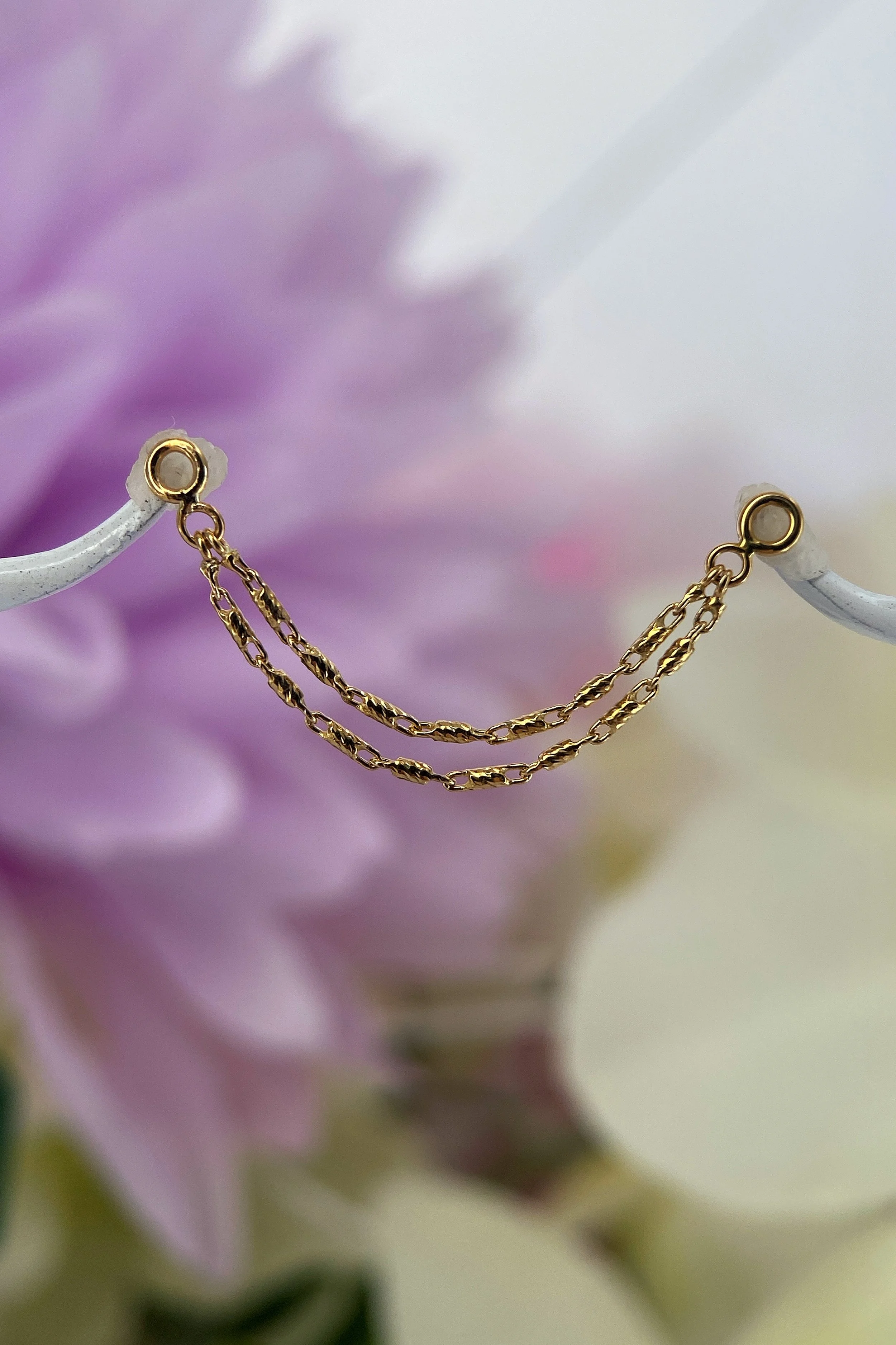 BVLA 14k Gold Miranda Graduated Double Chain