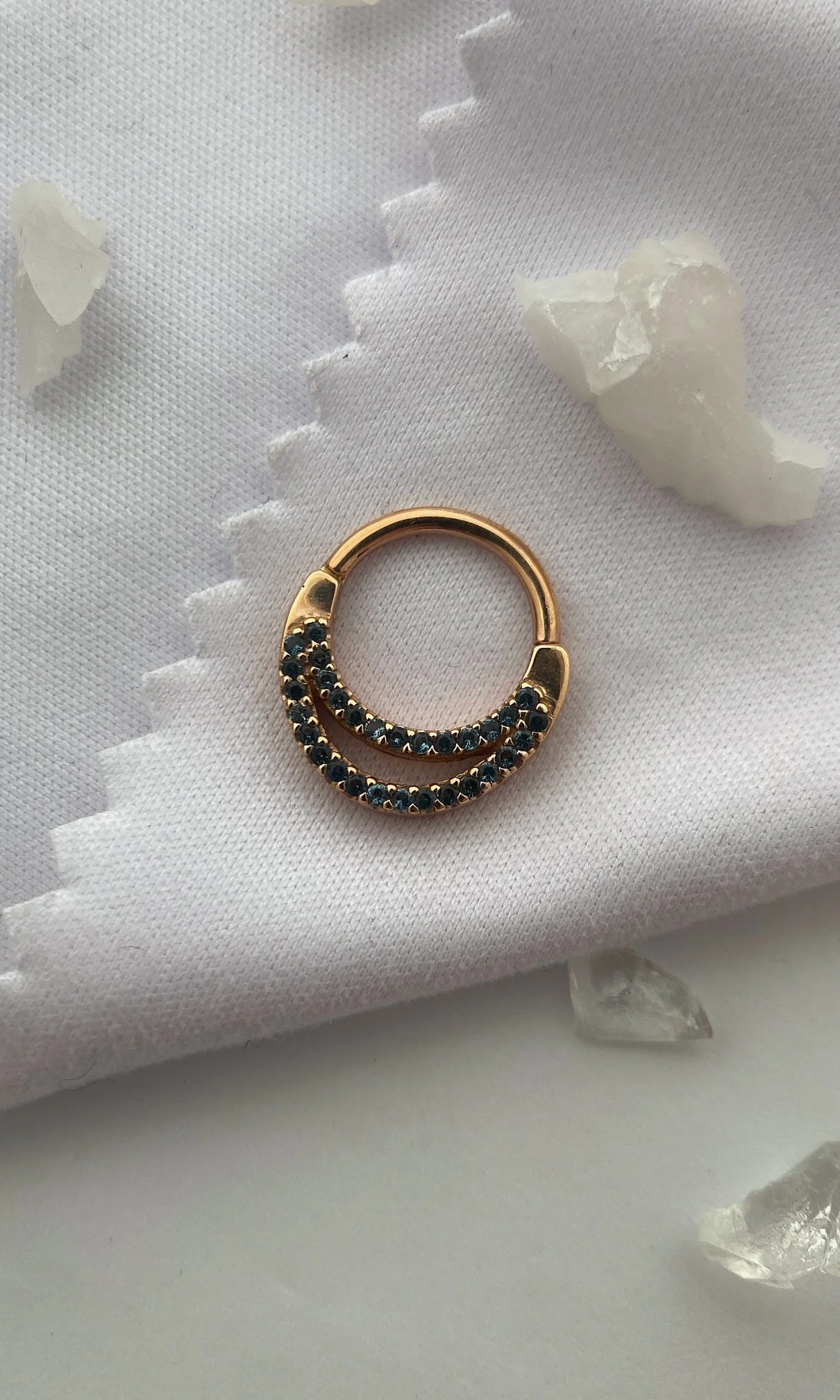 BVLA 14k Gold Janesca Hinge Ring
