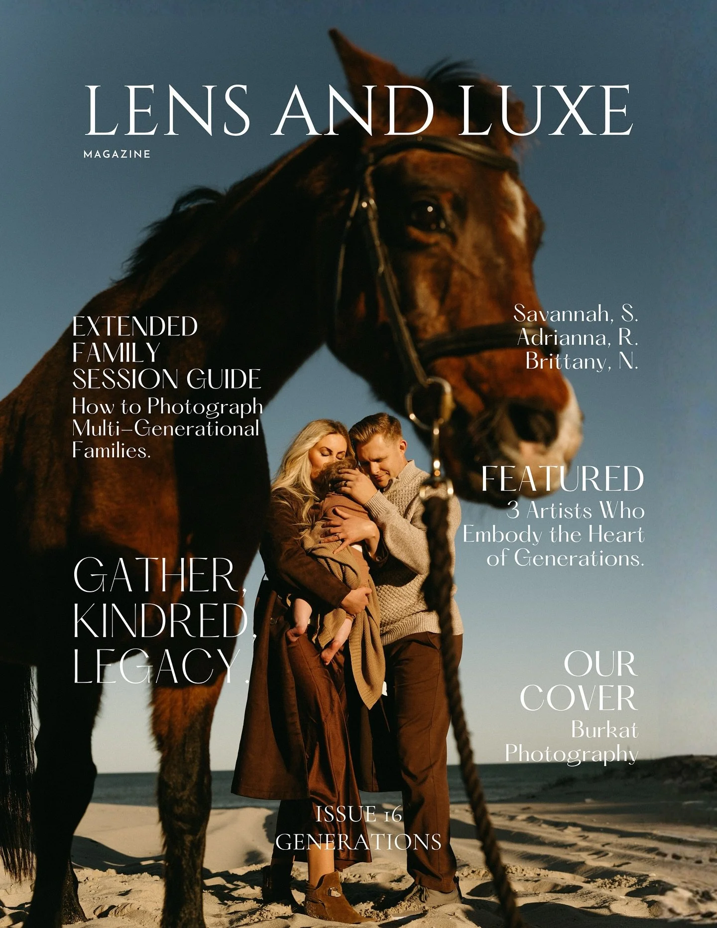 ISSUE 16 - GENERATIONS Has finally arrived✨

We are beyond honored to share another beautifully curated theme with you. The Generations theme holds a special place in our hearts. It&rsquo;s a reminder that family is more than a moment but a lineage o