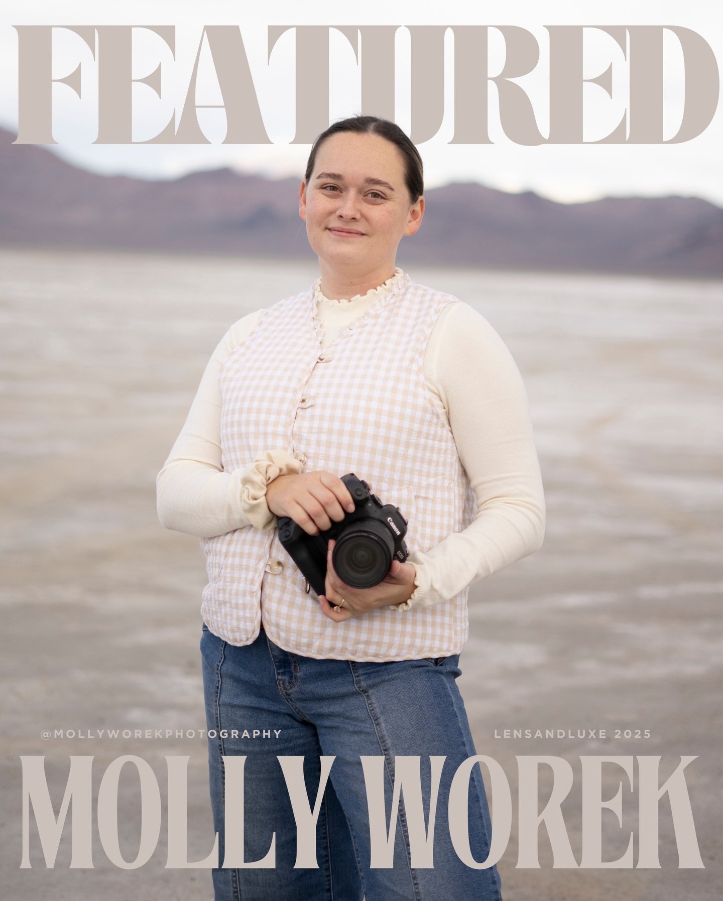 Say hello to your FEATURED artist of our Luxe 2025 Collective Molly Worek !! 🤍✨ Let us show her some love with a warm welcome!

@mollyworekphotography

Molly&rsquo;s work is the perfect editorial reference, effortless and refined. Her imagery balanc