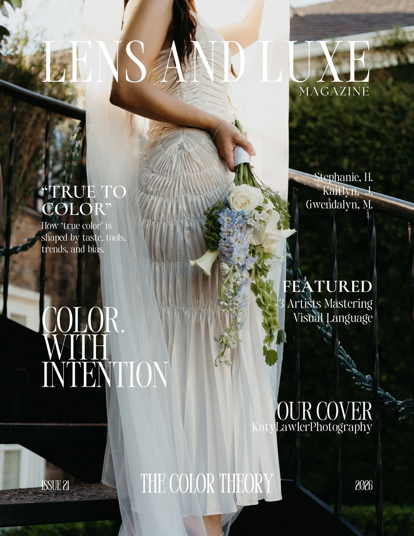 ISSUE 21: COLOR THEORY is officially live 🎨✨

This issue is a visual journey through light, tone, and emotion where color becomes language and every page tells a story through hue, contrast, and feeling. Each feature explores how artists see, interp