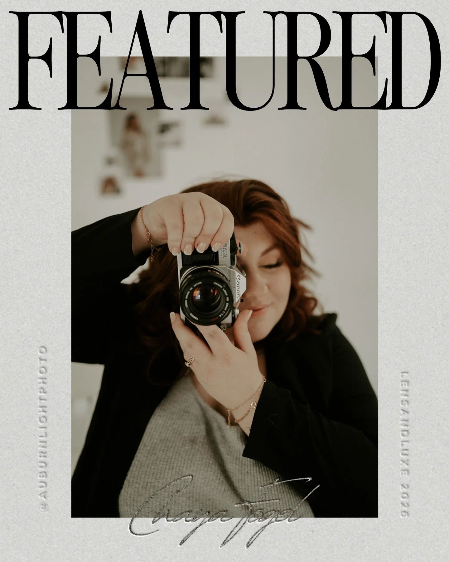 Let us welcome our featured artist of Issue 23, Chaya Fogel!!!✨👏🏽

@auburnlightphoto

Chaya of Auburn Light Photo is an undeniable fit for our Portraits Issue because her work both  documents and interprets her subject with intention and artistry. 