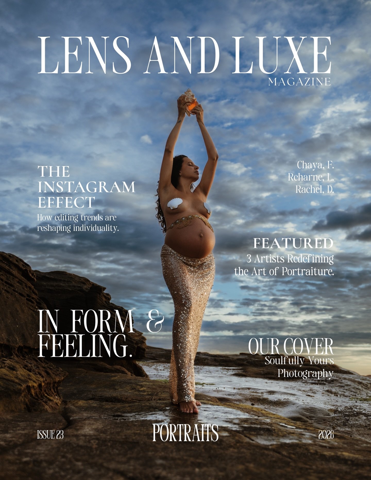 Issue 23 is published! ✨🥳 and wow, does this issue pack some beautiful imagery. Let us take a moment for our wonderful cover artist, Zoe!!

@soulfullyyoursphotography

In form and feeling, Zoe is the embodiment of what a Portraits issue should stand
