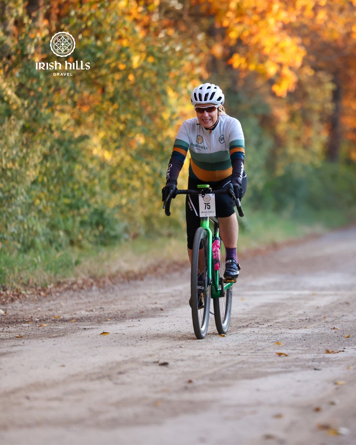 The Irish Hills are a place where riders find connection, confidence, and a whole lot of good Michigan gravel. Whether you ride for speed, scenery, or the story, October 17 is your day. Join us at www.irishhillsgravel.com

$85 registration through th