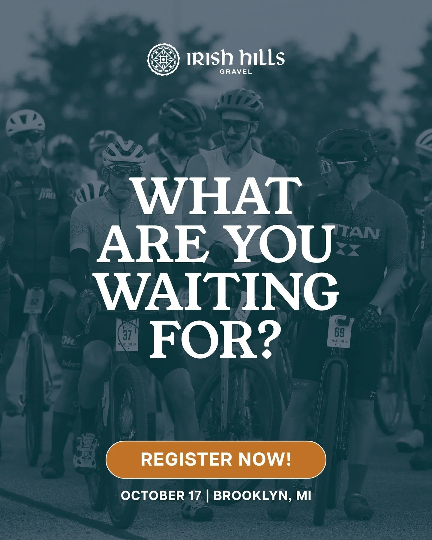Thinking about trying gravel for the first time?

Irish Hills Gravel is friendly, local, and built for riders of all backgrounds. Make October 17 the day you ride the hills and register at irishhillsgravel.com!
.
.
.
#IrishHillsGravel #RegisterNow #G