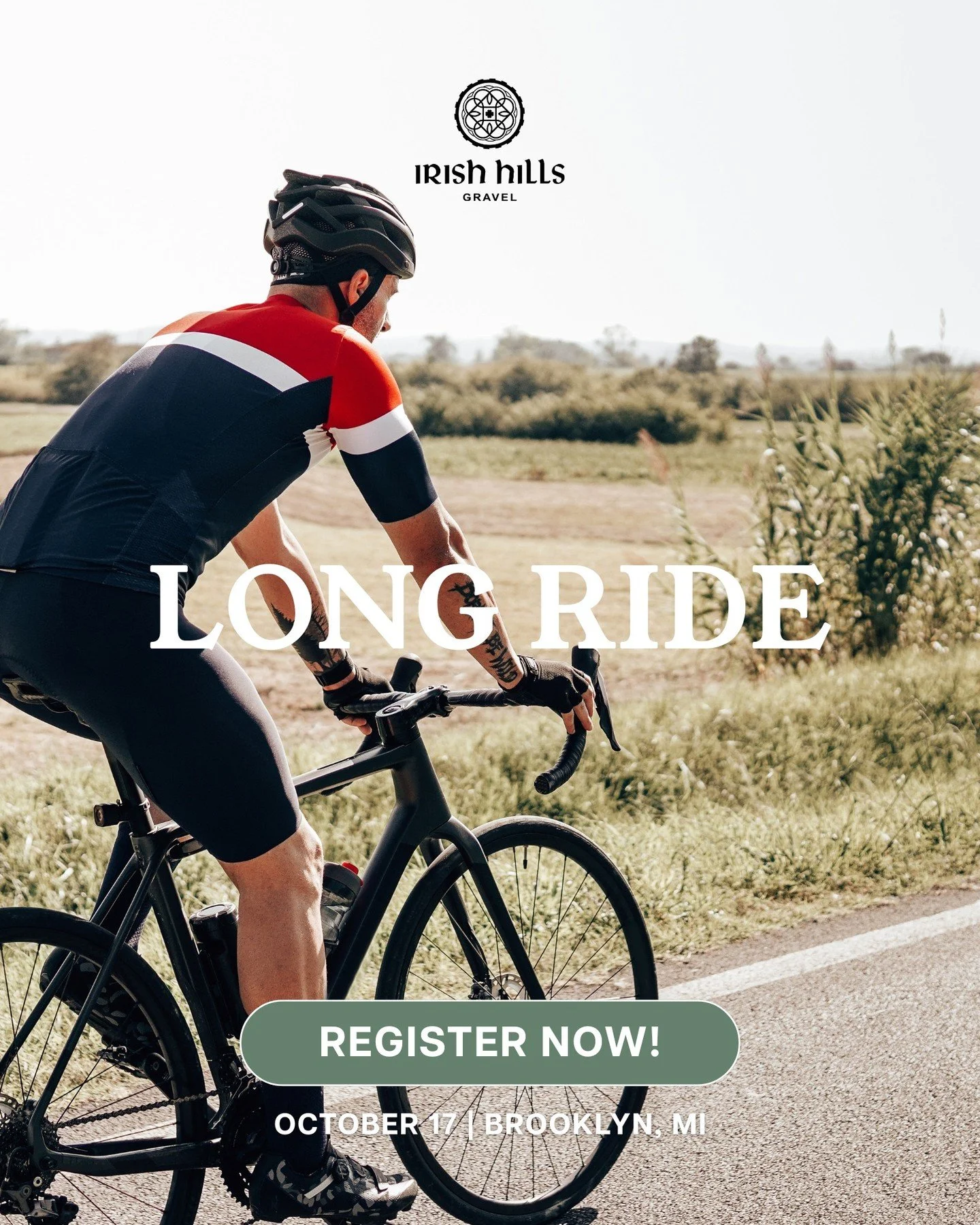 Building for October 2026 does not mean hammering every ride.

Think mix, not max. One longer ride, one shorter effort, and rest in between.

Swipe for simple winter training ideas, then commit at irishhillsgravel.com!
.
.
.
#IrishHillsGravel #Traini