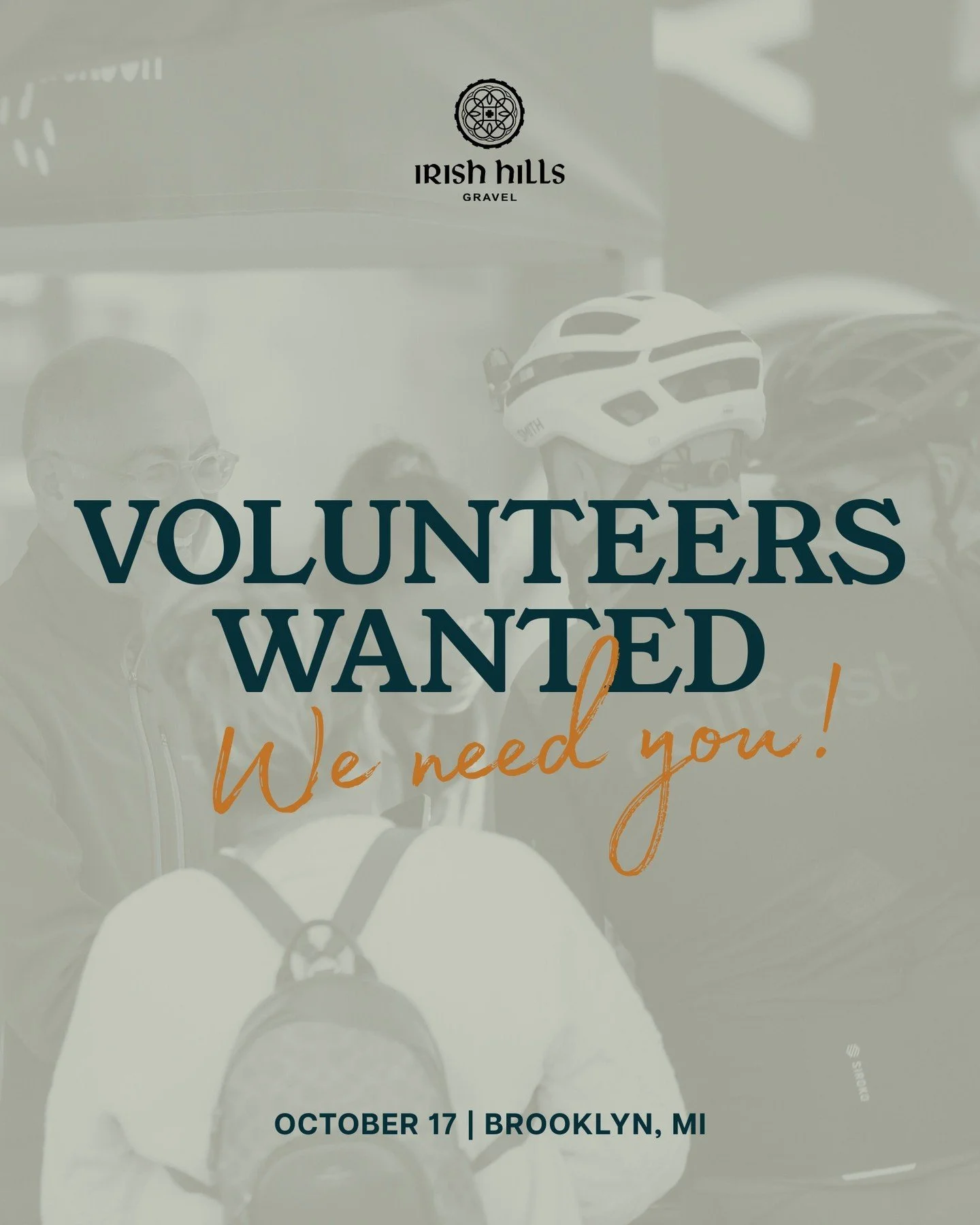 Volunteers shape race day more than anything else.

They cheer, guide, support, and help riders feel at home in the Irish Hills. If that sounds like your scene, join us at irishhillsgravel.com/volunteer!
.
.
.
#IrishHillsGravel #VolunteersNeeded #Com