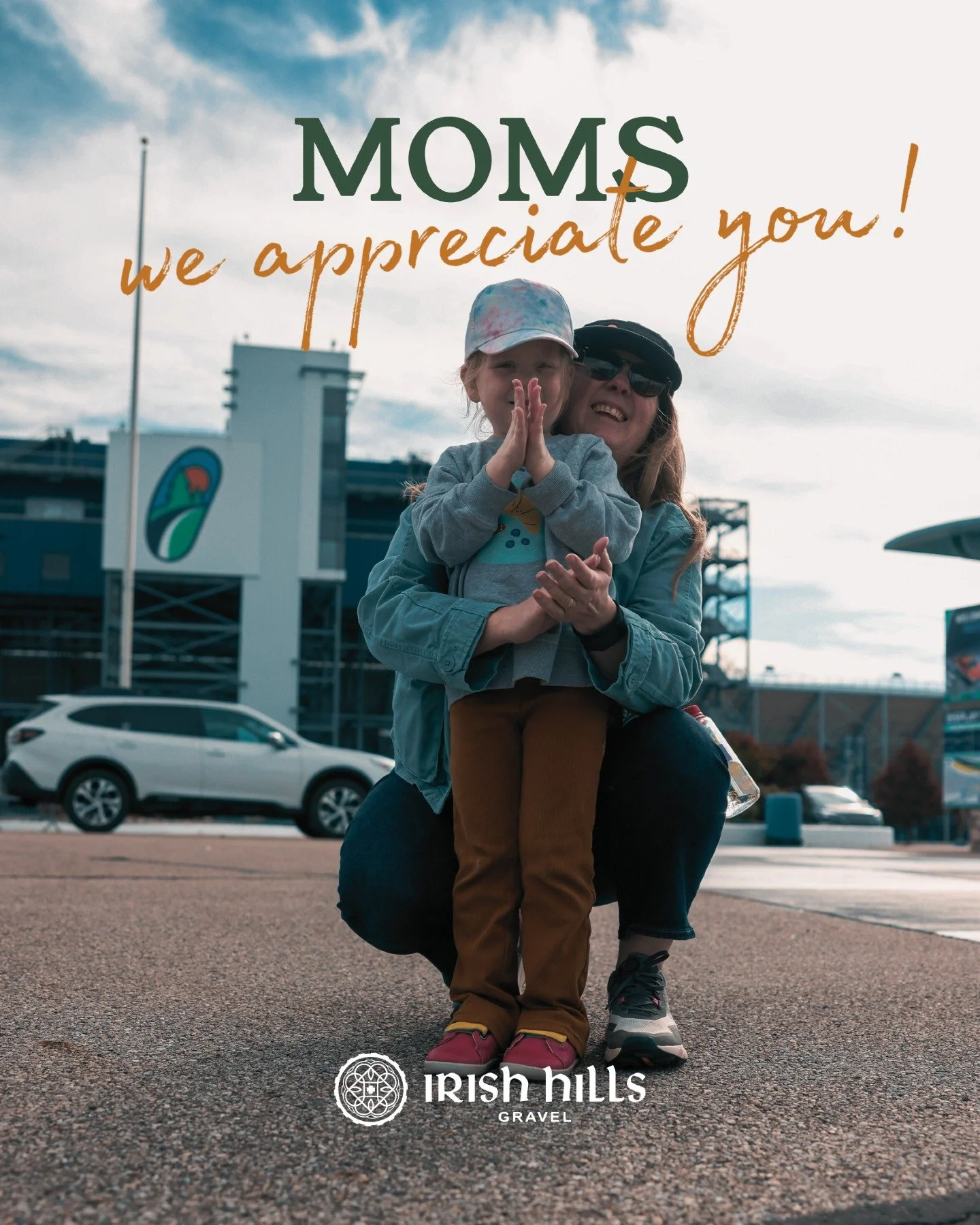 With Mother&rsquo;s Day coming up, here&rsquo;s to the moms who ride, cheer, support, and keep the whole crew rolling. Tag a mom who inspires you. We appreciate you.
.
.
.
#IrishHillsGravel #MothersDay #CyclingFamily