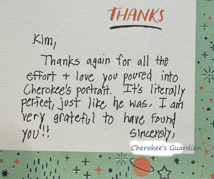 thank you note