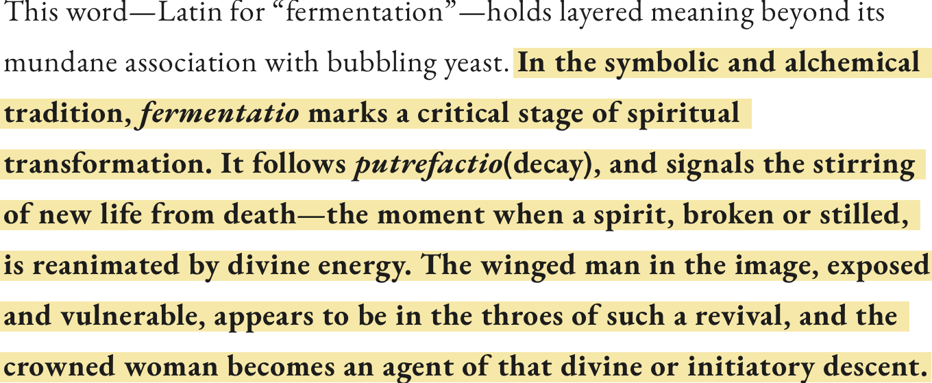 Spiritual Fermentation