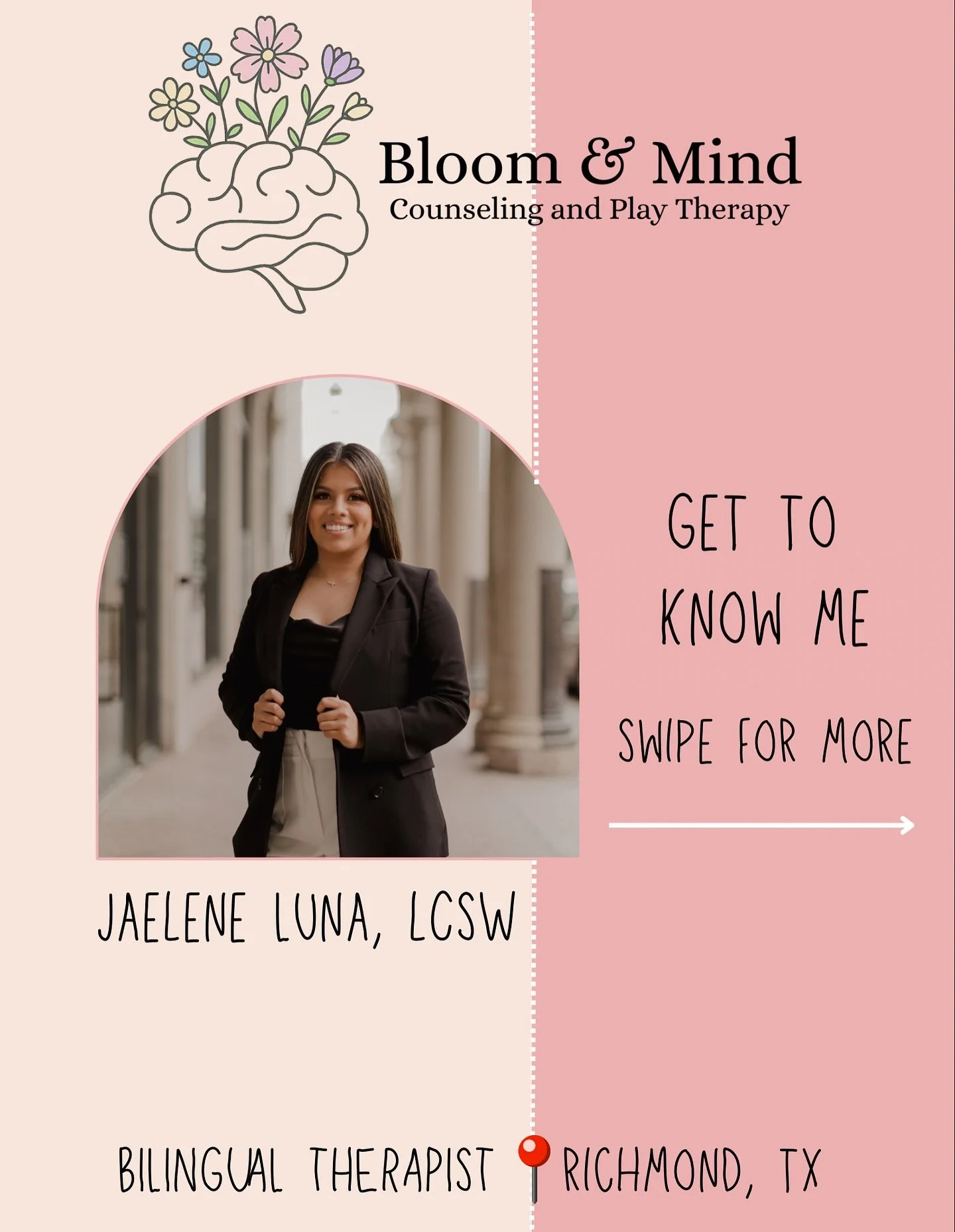 🌸 Exciting news &mdash; Bloom &amp; Mind Counseling &amp; Play Therapy is officially OPEN and accepting new clients! 🌸

At this time, I&rsquo;m welcoming children, teens, young adults, through private pay as I work through the insurance credentiali