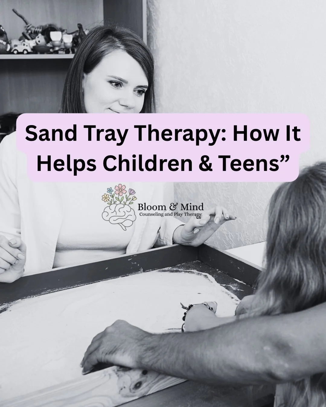 Sand tray therapy gives kids and teens a safe, creative space to express what words can&rsquo;t.
In the tray, stories unfold, emotions take shape, and healing begins at their pace. 🌿✨ #sandtraytherapy #playtherapyworks #childcenteredplaytherapy #adl