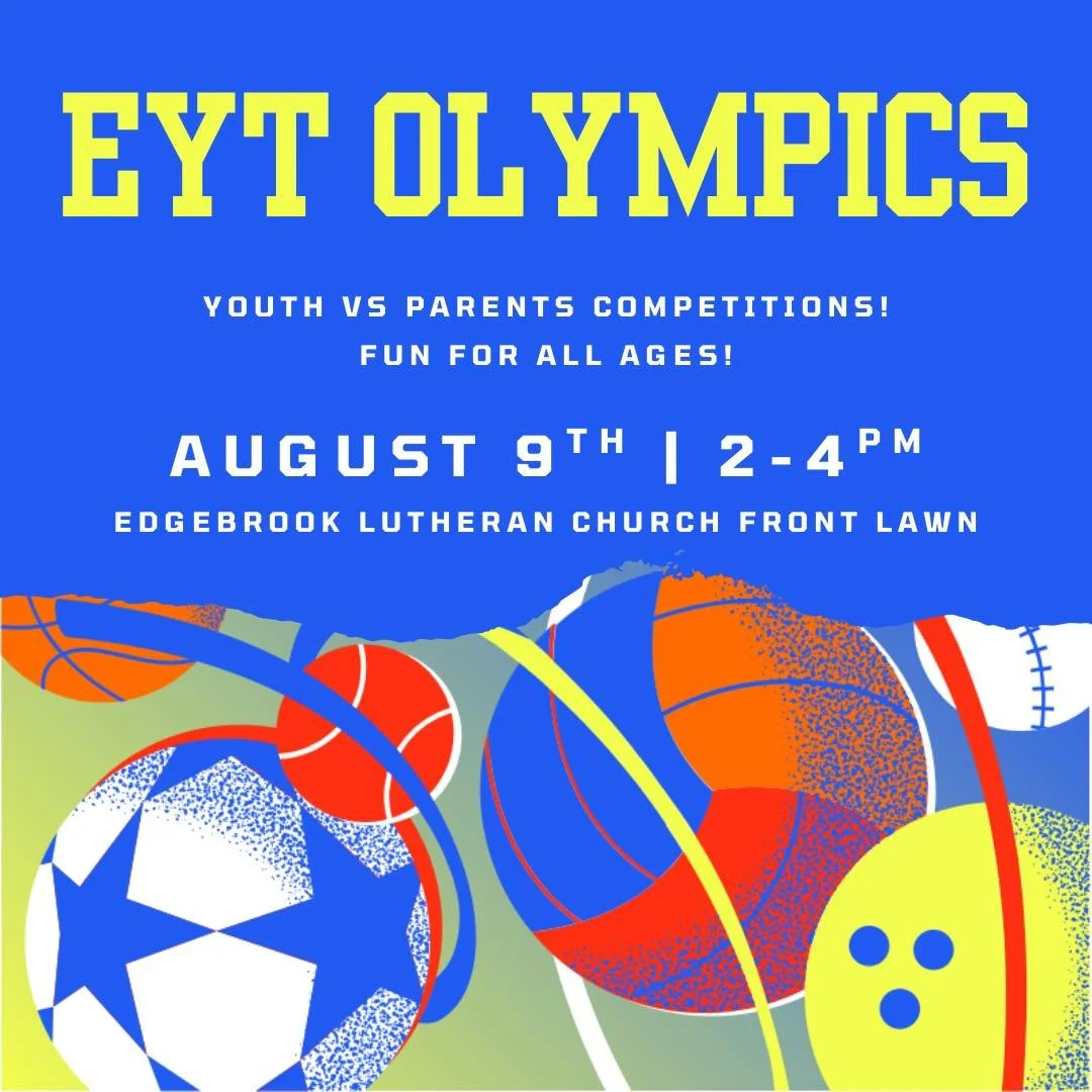 Back to school is right around the corner! join EYT for an intergeneration event to celebrate the end of summer on August 9th from 2-4pm! We'll have plenty of friendly competitions, mini games, bounce house, snacks, and music! All are welcome, we&rsq