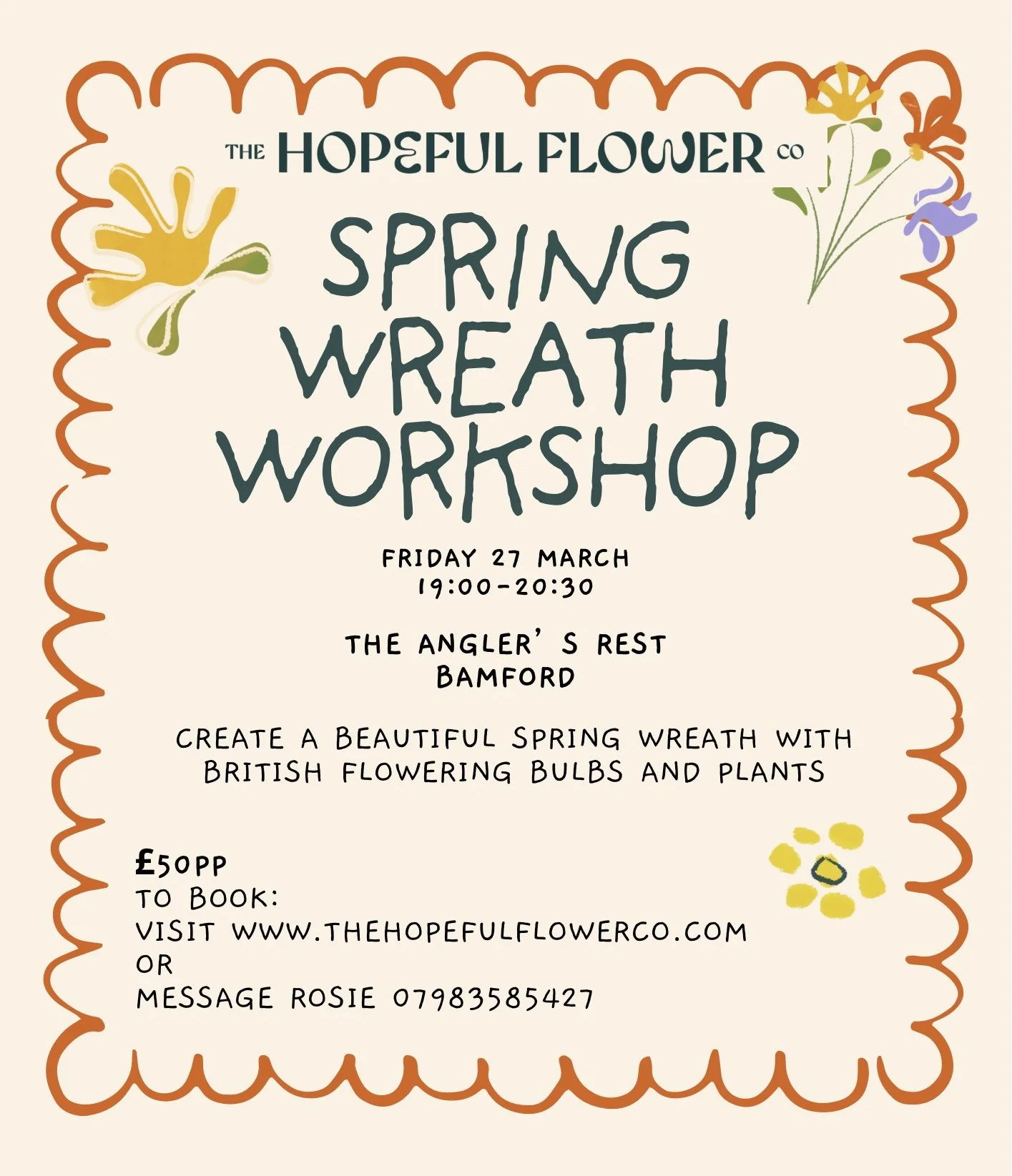 Spring Wreath Workshop