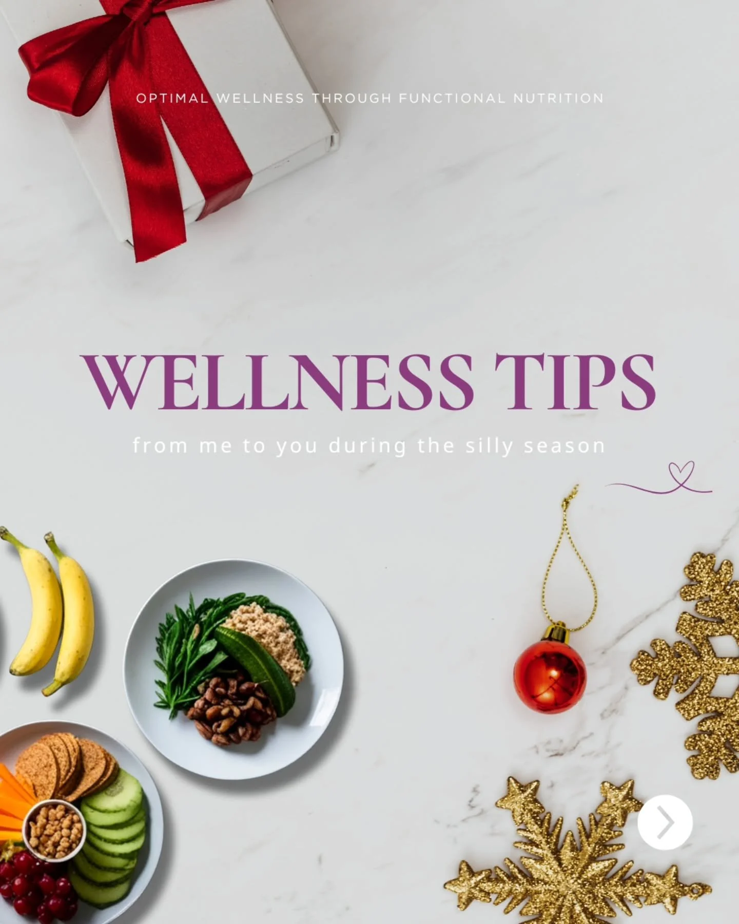 The holidays can be a lot on the body, and I feel it too. 🤍

What helps me is keeping things simple&hellip; warm meals when possible, eating at a slower pace, staying hydrated, and giving myself small breaks when the day gets busy. 

These little ch