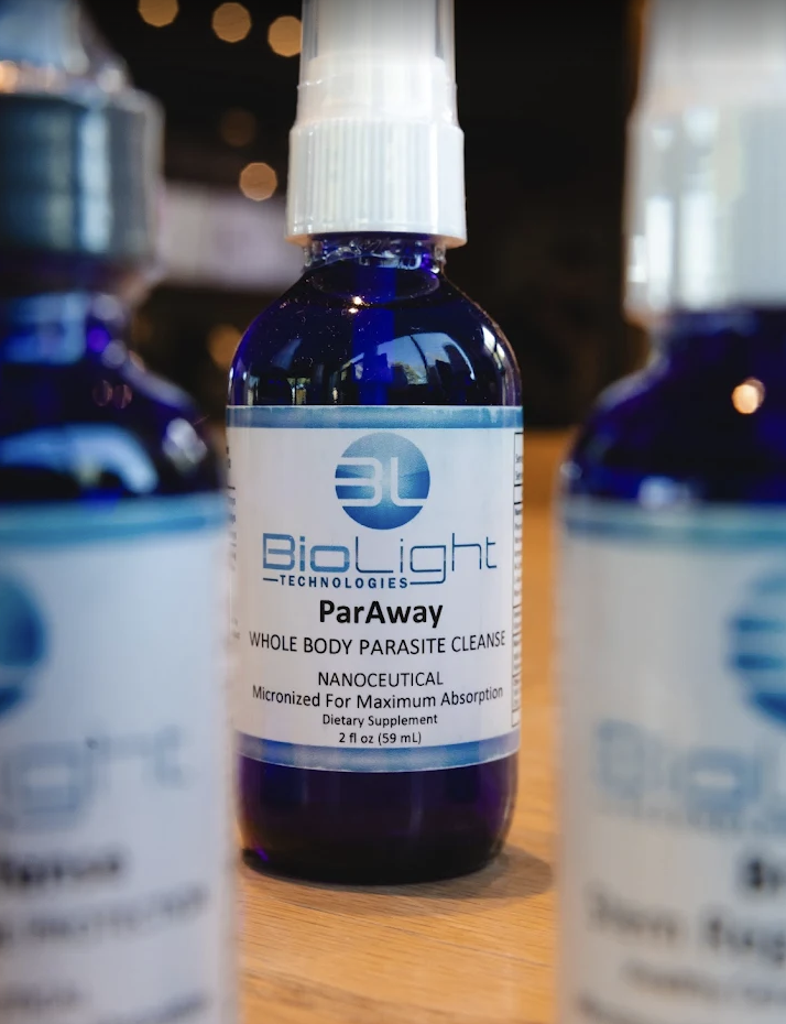 BioLight charged tincture bottle